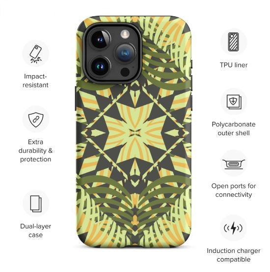 Tough Case for iPhone®- African Motif Pattern III