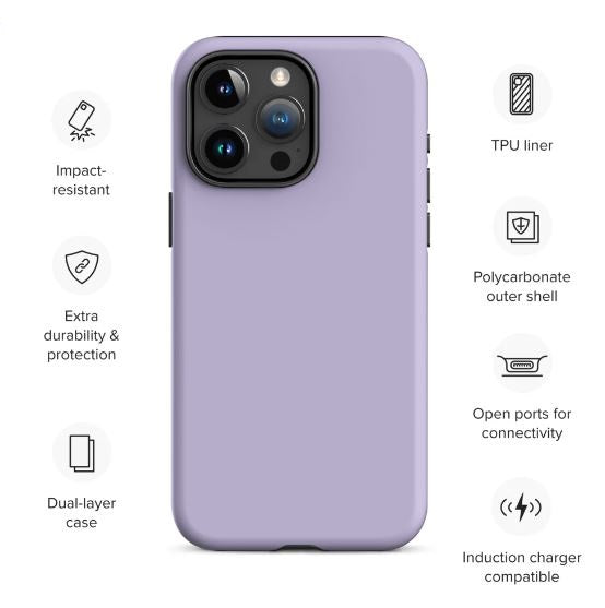 Tough Case for iPhone®- Lavender