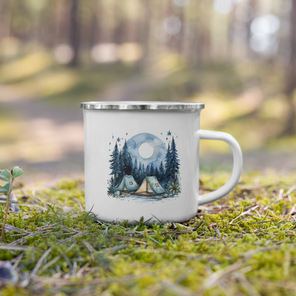 Enamel Mug- Summer Camping VI