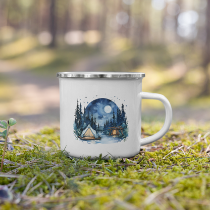 Enamel Mug- Summer Camping VII
