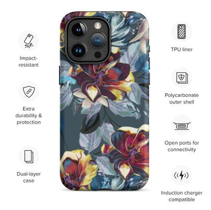Tough Case for iPhone®- Tulip Flowers