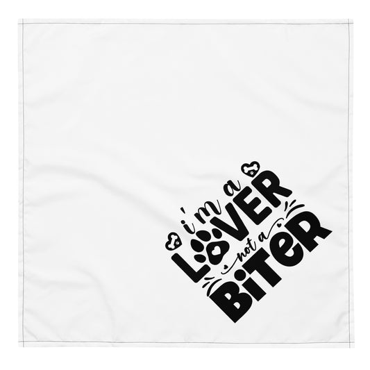 Pet bandana- I'm a lover