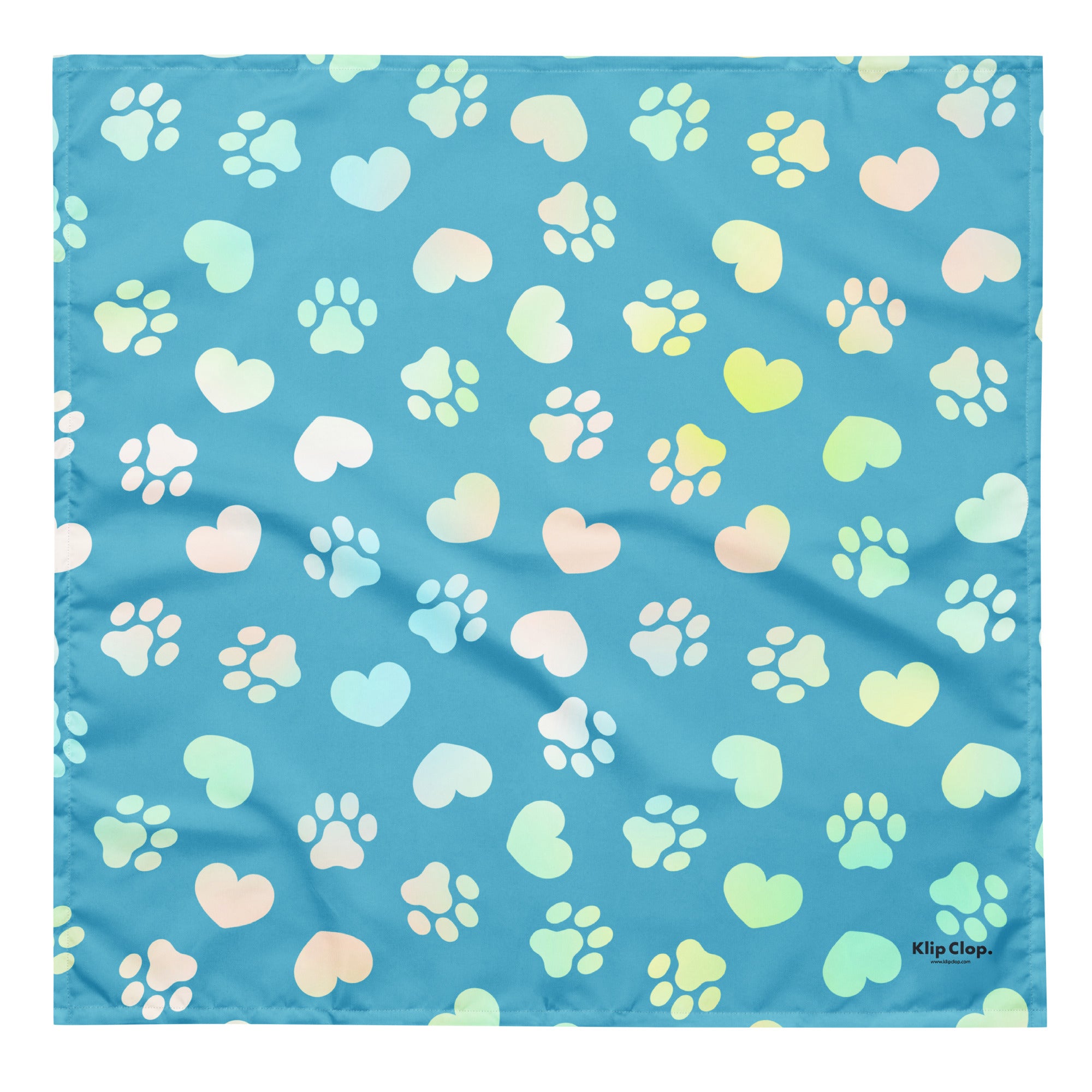 Pet bandana- Paws 01