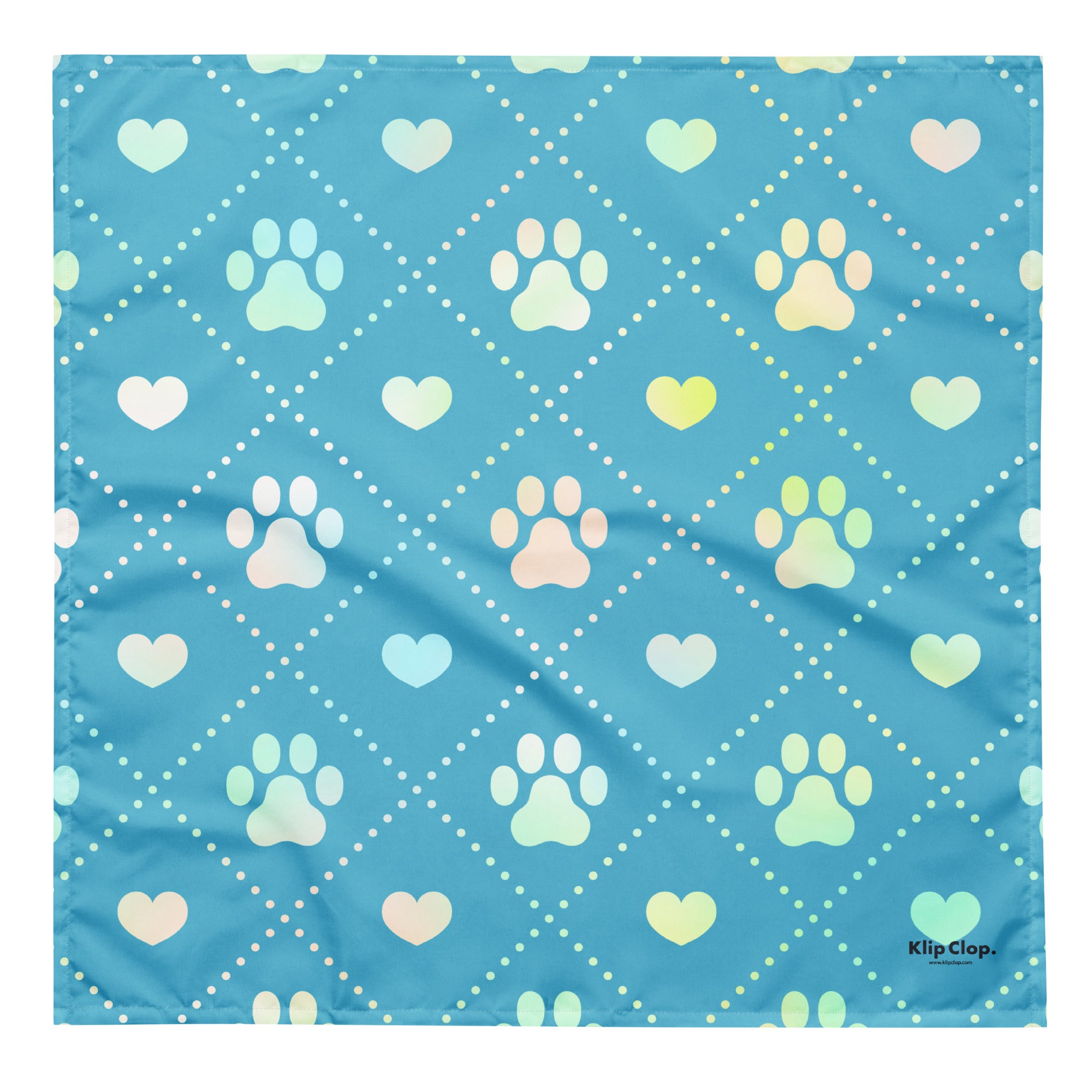 Pet bandana- Paws V