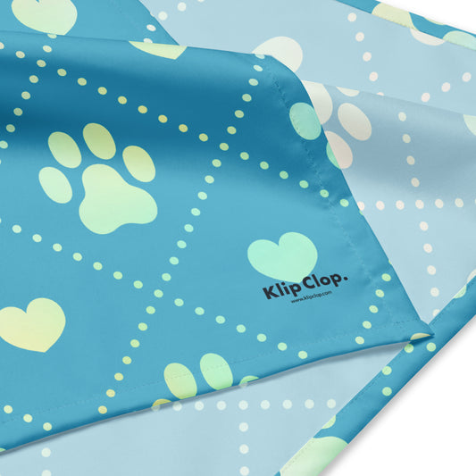 Pet bandana- Paws V