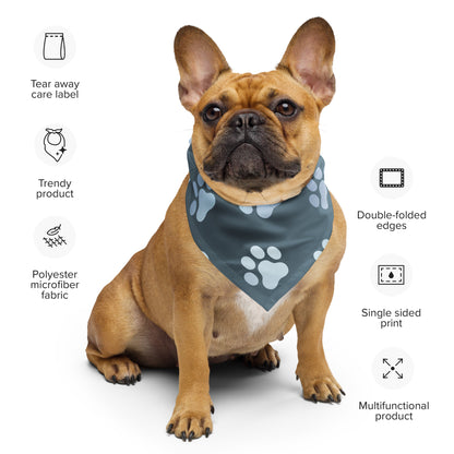 Pet bandana- Paws III