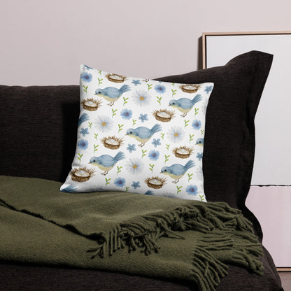 Pillow Case- Birds
