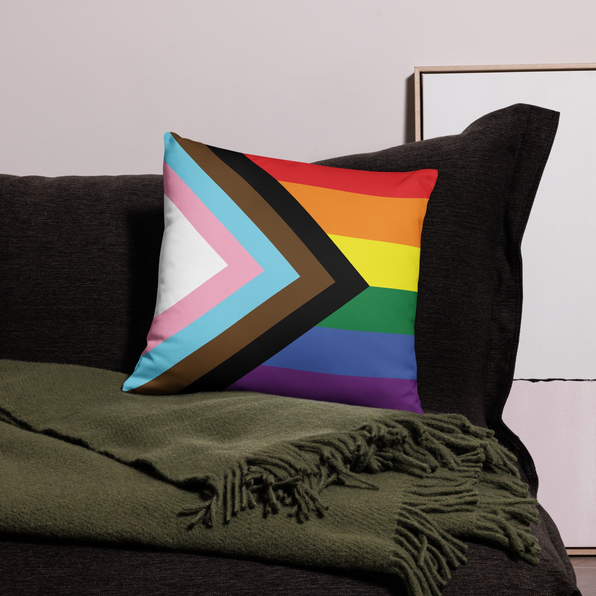 Pillow Case- Progress Pride