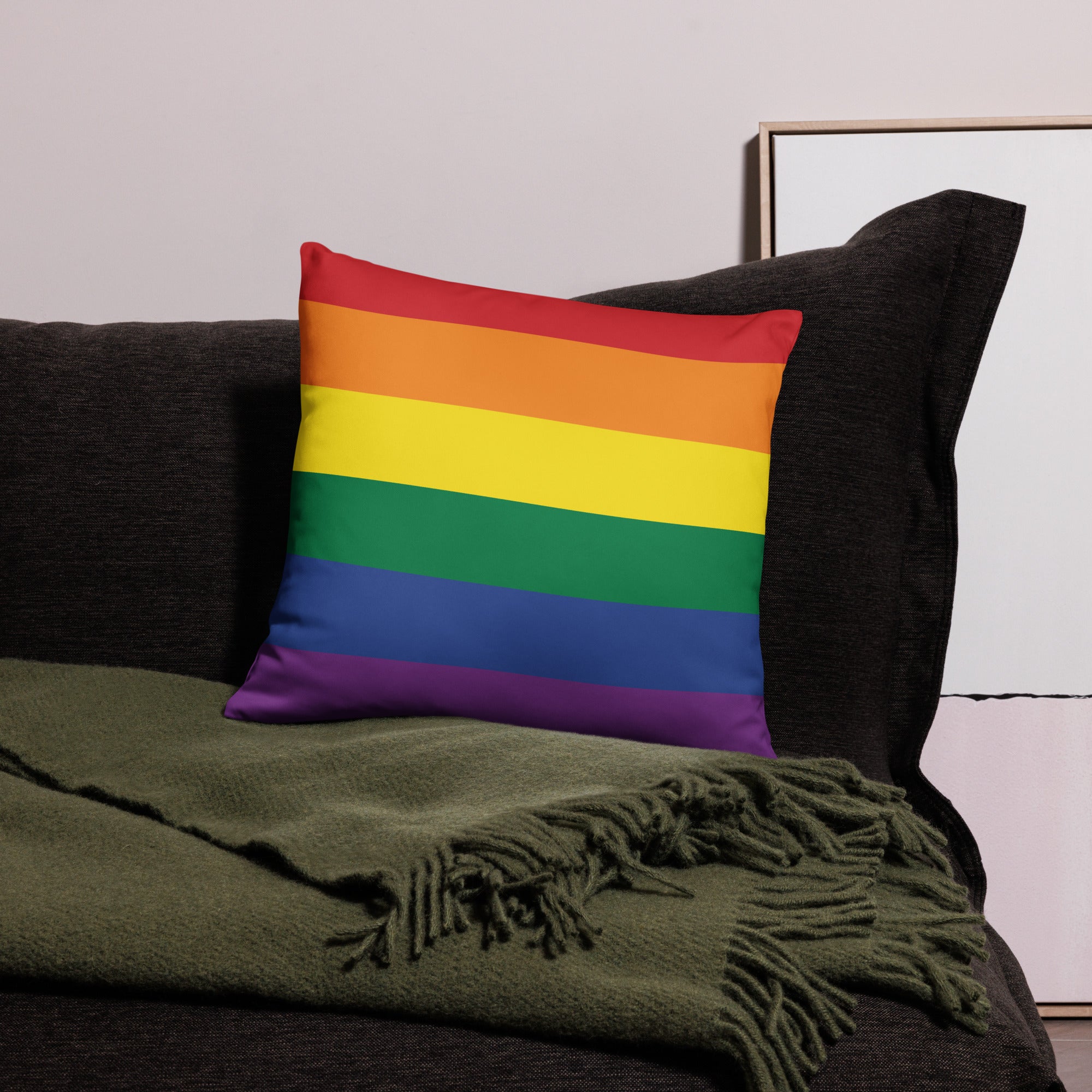 Pillow Case- Pride Rainbow