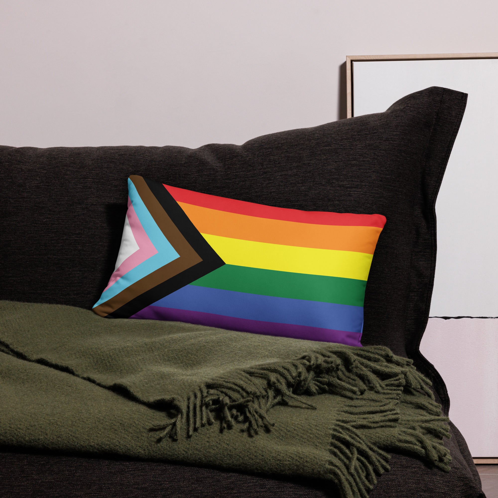 Pillow Case- Progress Pride