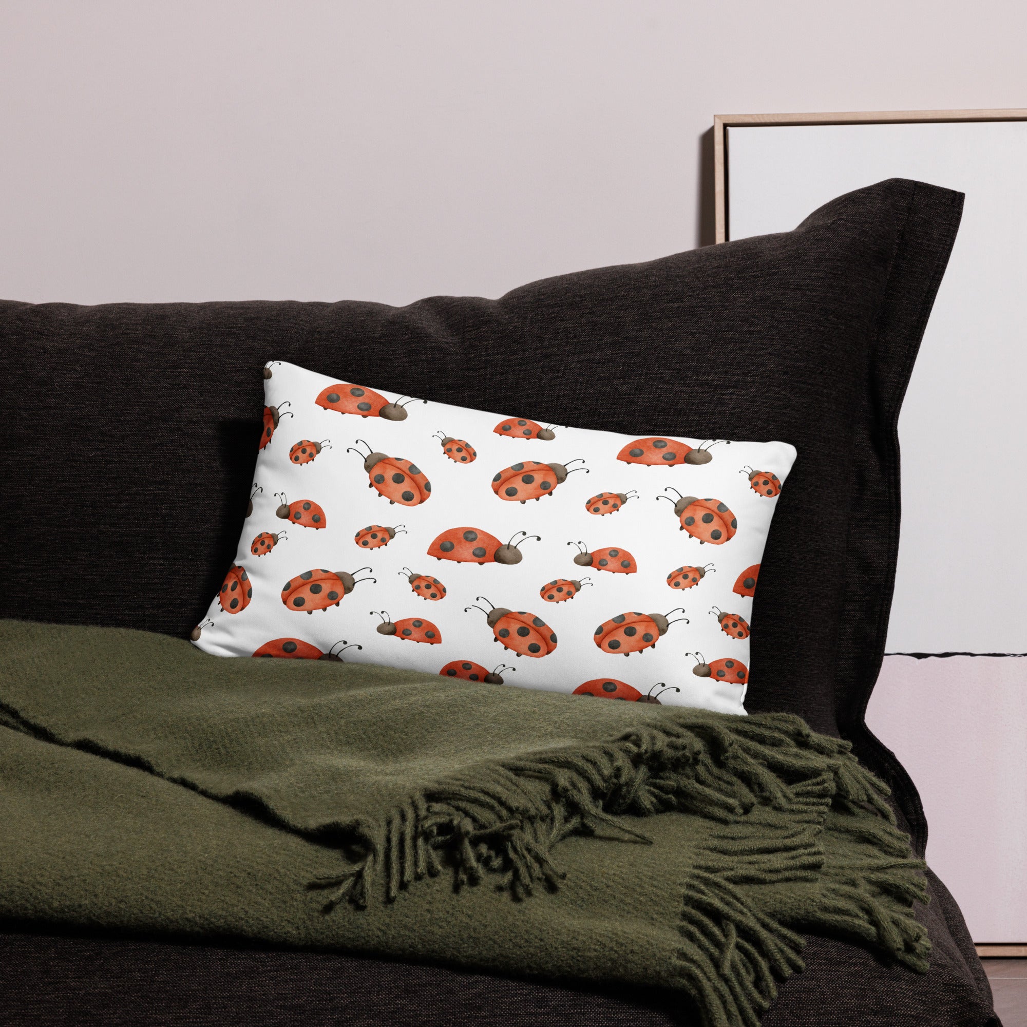 Pillow Case- Lady Bugs