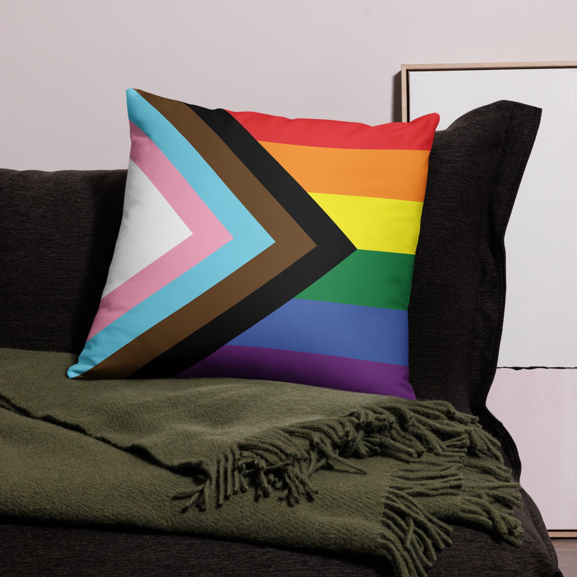 Pillow Case- Progress Pride