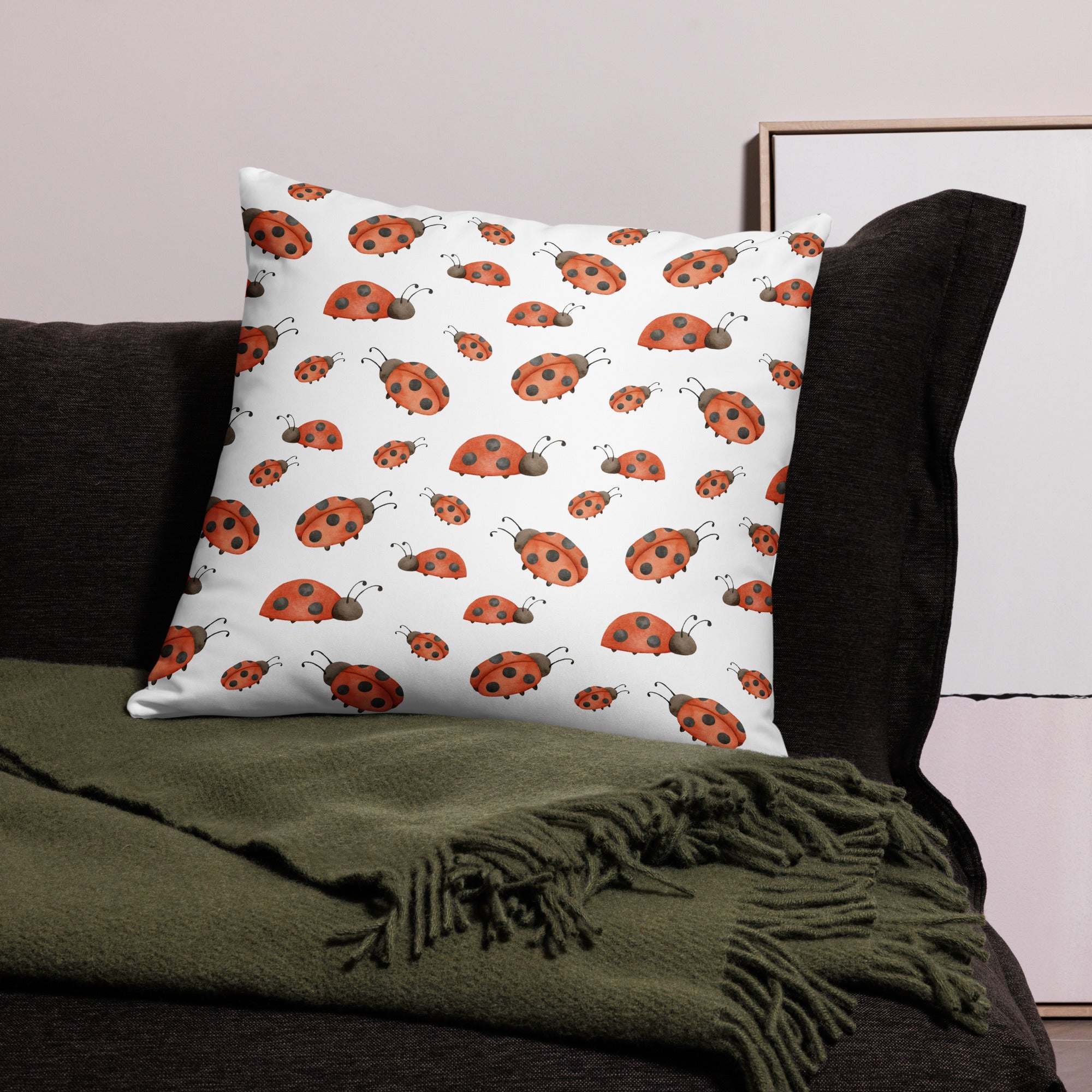 Pillow Case- Lady Bugs