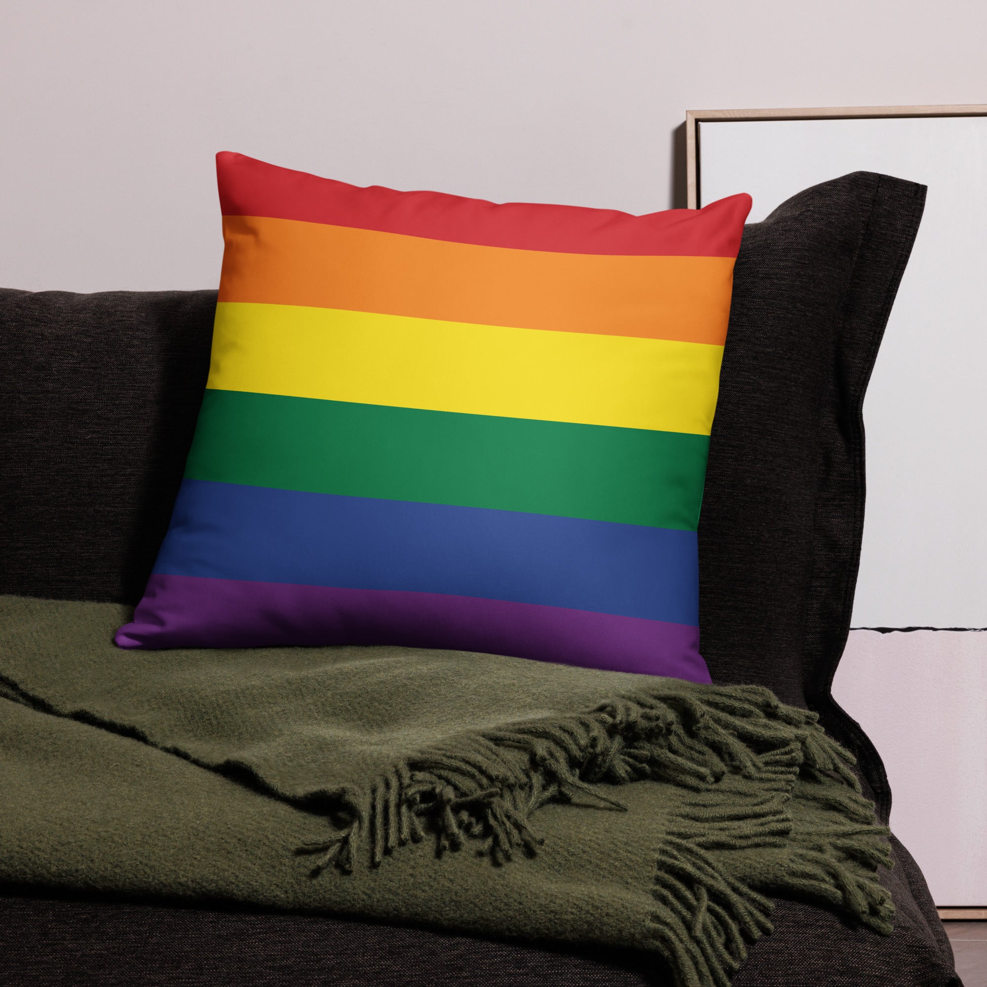 Pillow Case- Pride Rainbow
