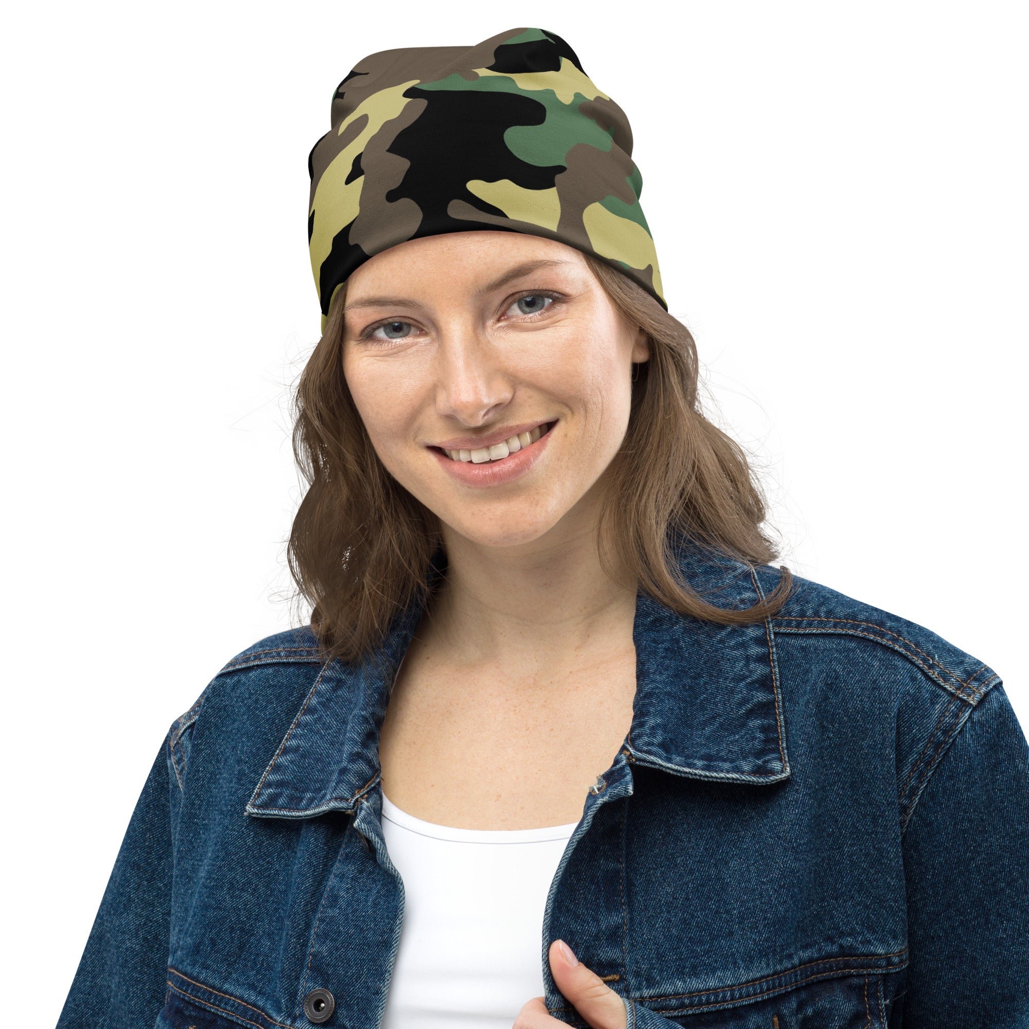 Beanie- Camo Jungle