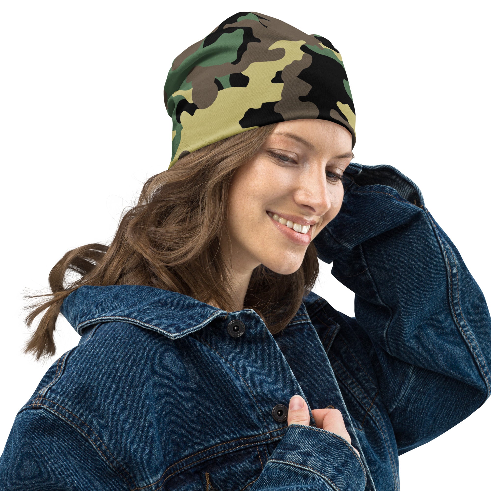 Beanie- Camo Jungle