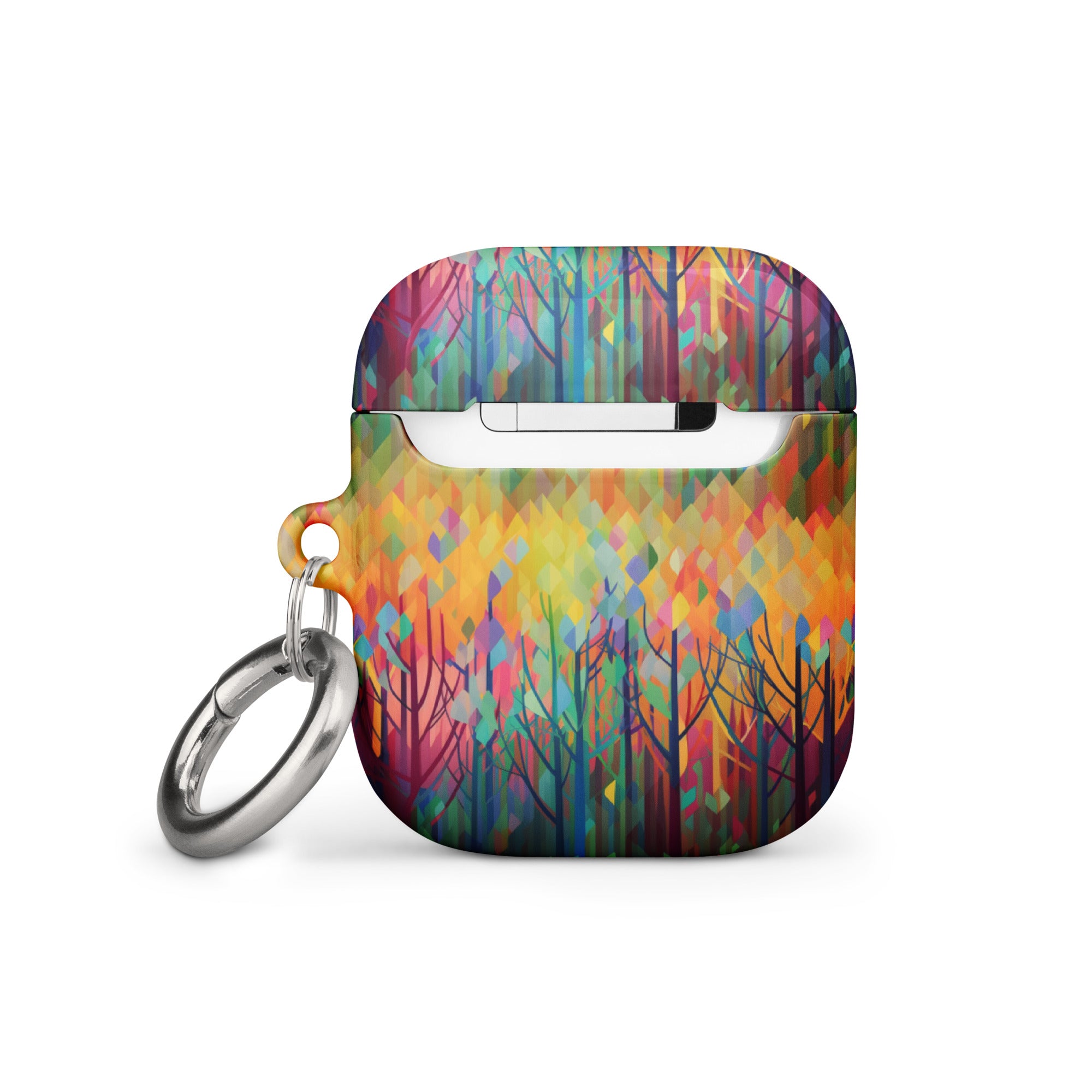 Case for AirPods®- Rainbow Forest Pattern II