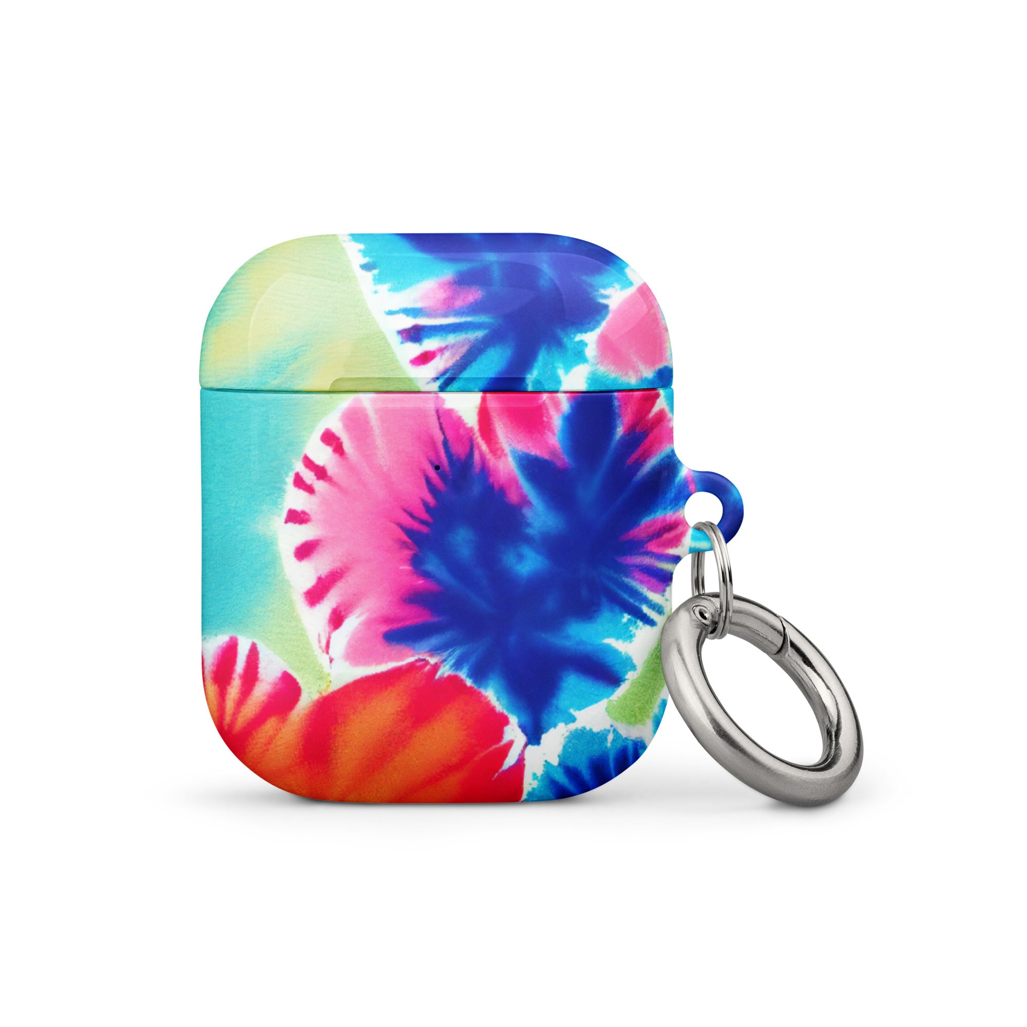 Case for AirPods®- Tie Dye Hearts 02