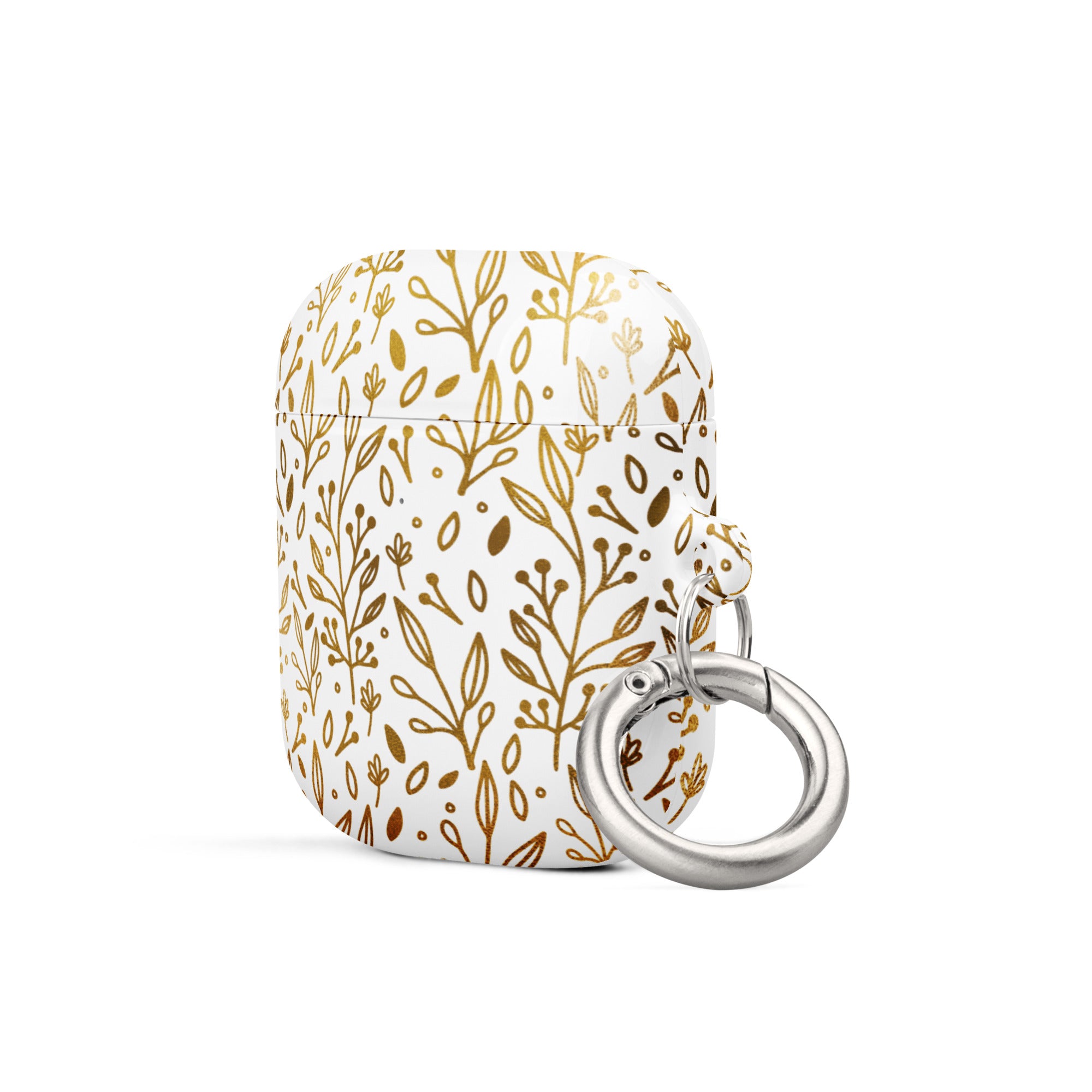 Case for AirPods®- Golden Flowers