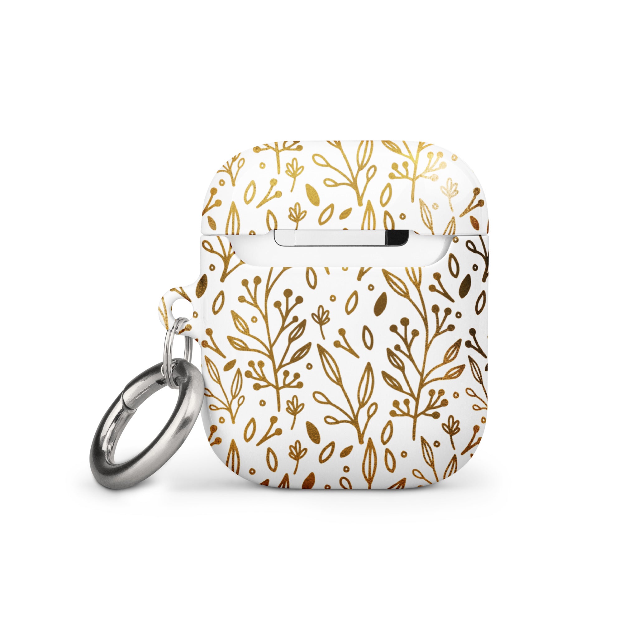 Case for AirPods®- Golden Flowers