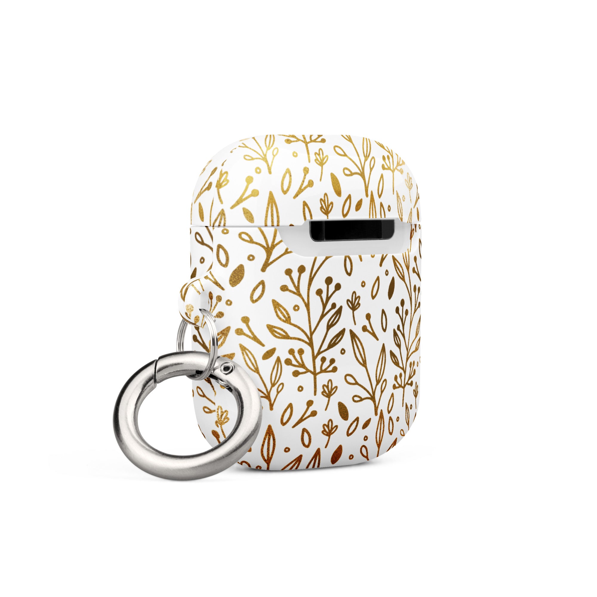 Case for AirPods®- Golden Flowers