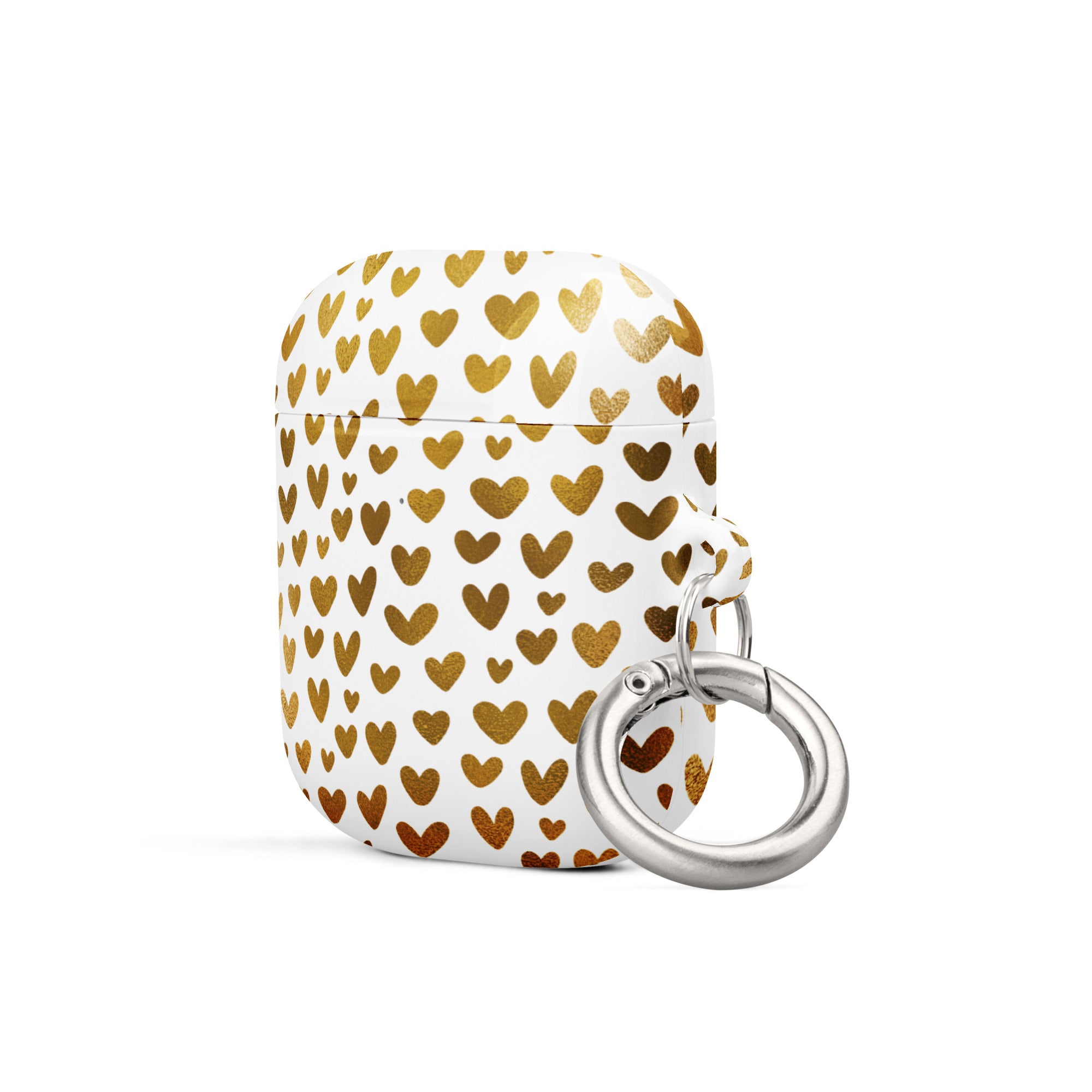 Case for AirPods®- Golden Hearts