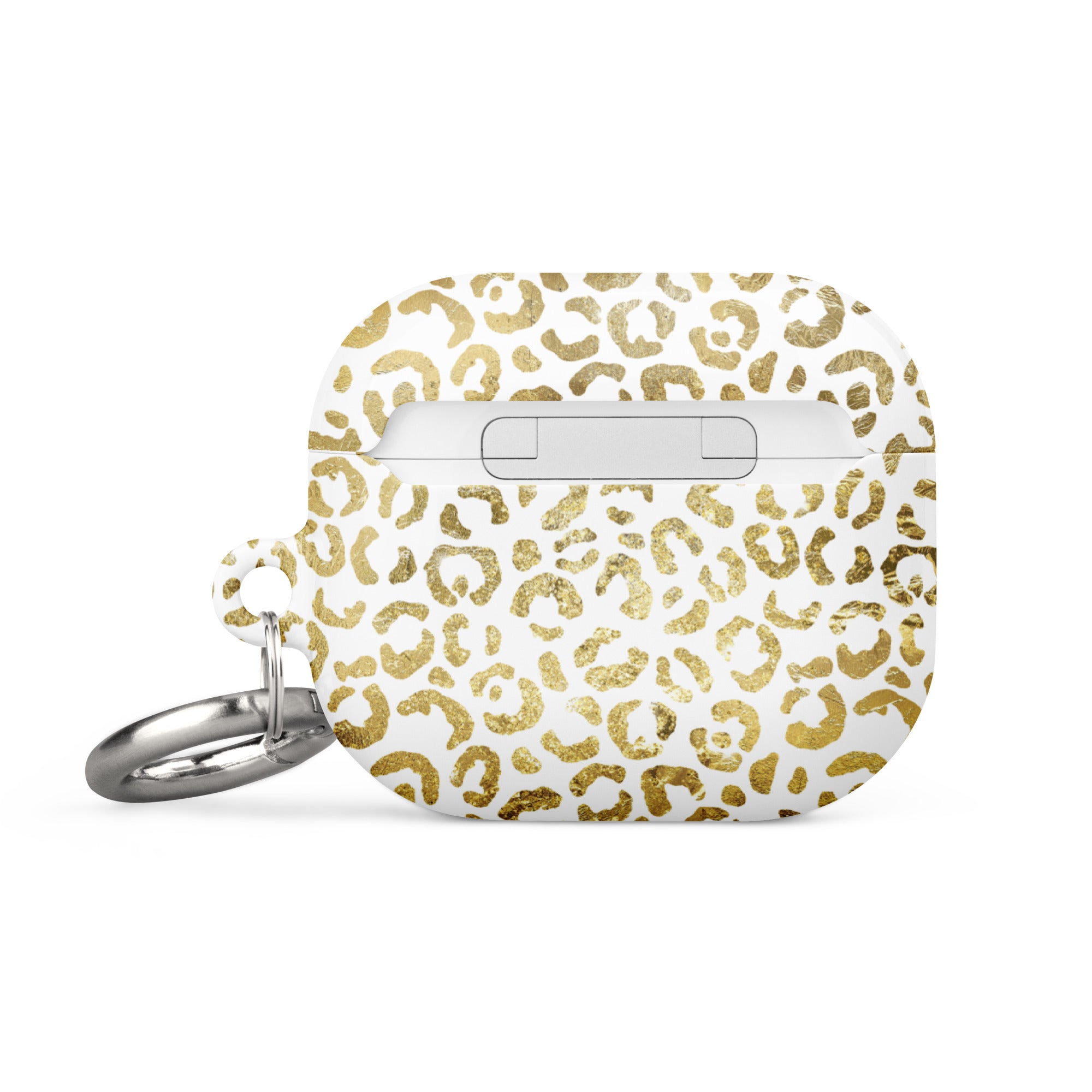Case for AirPods®- Golden Leopard Print
