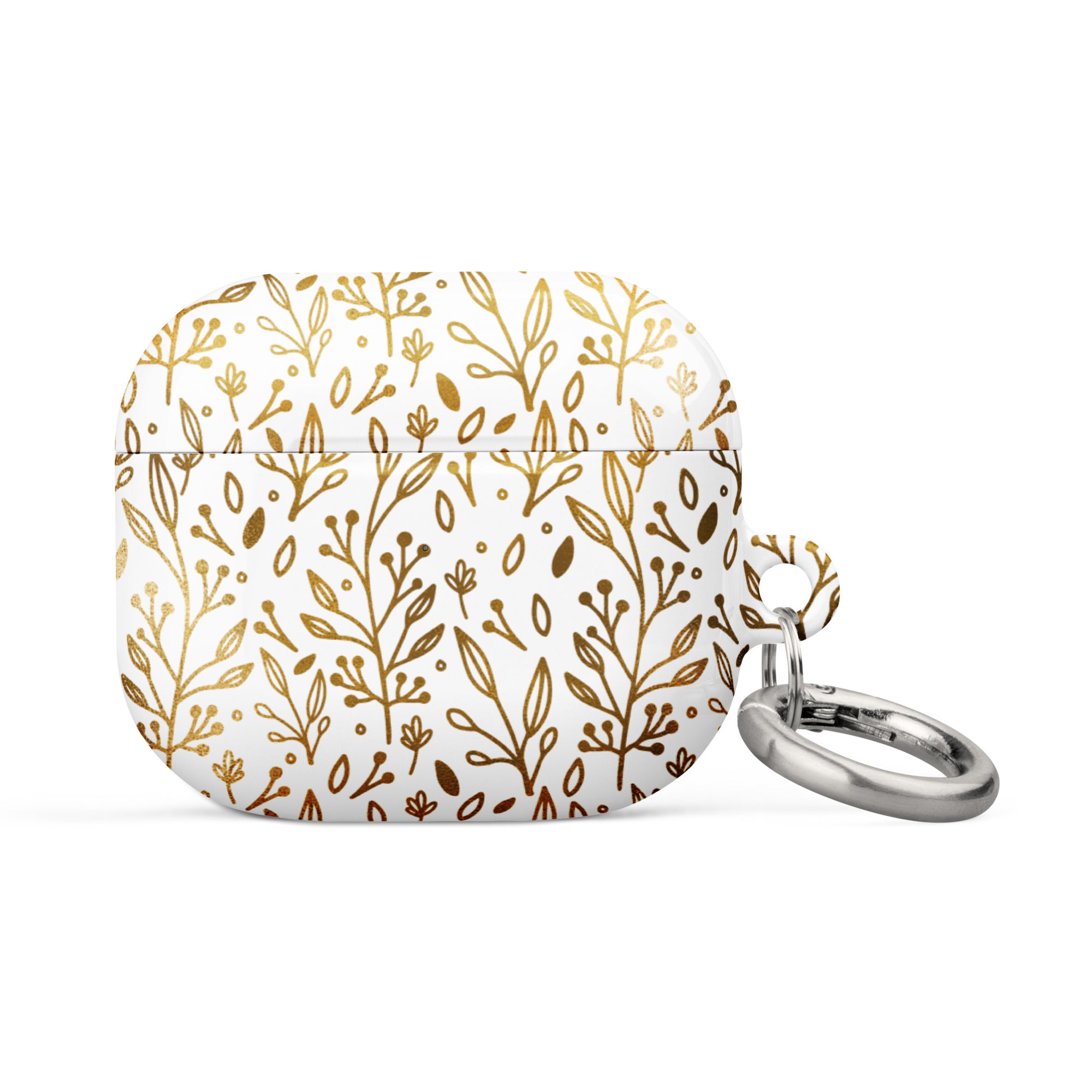 Case for AirPods®- Golden Flowers