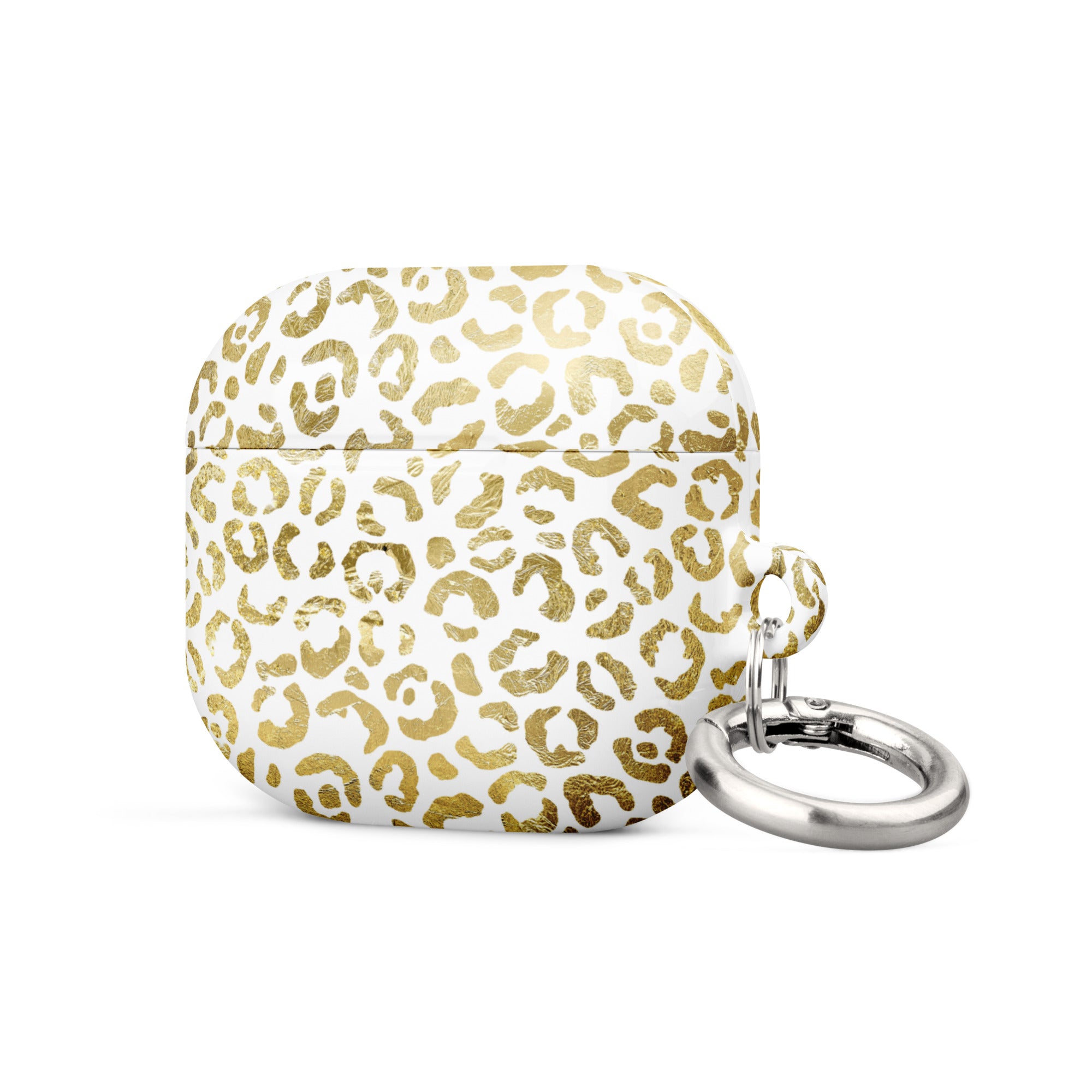 Case for AirPods®- Golden Leopard Print