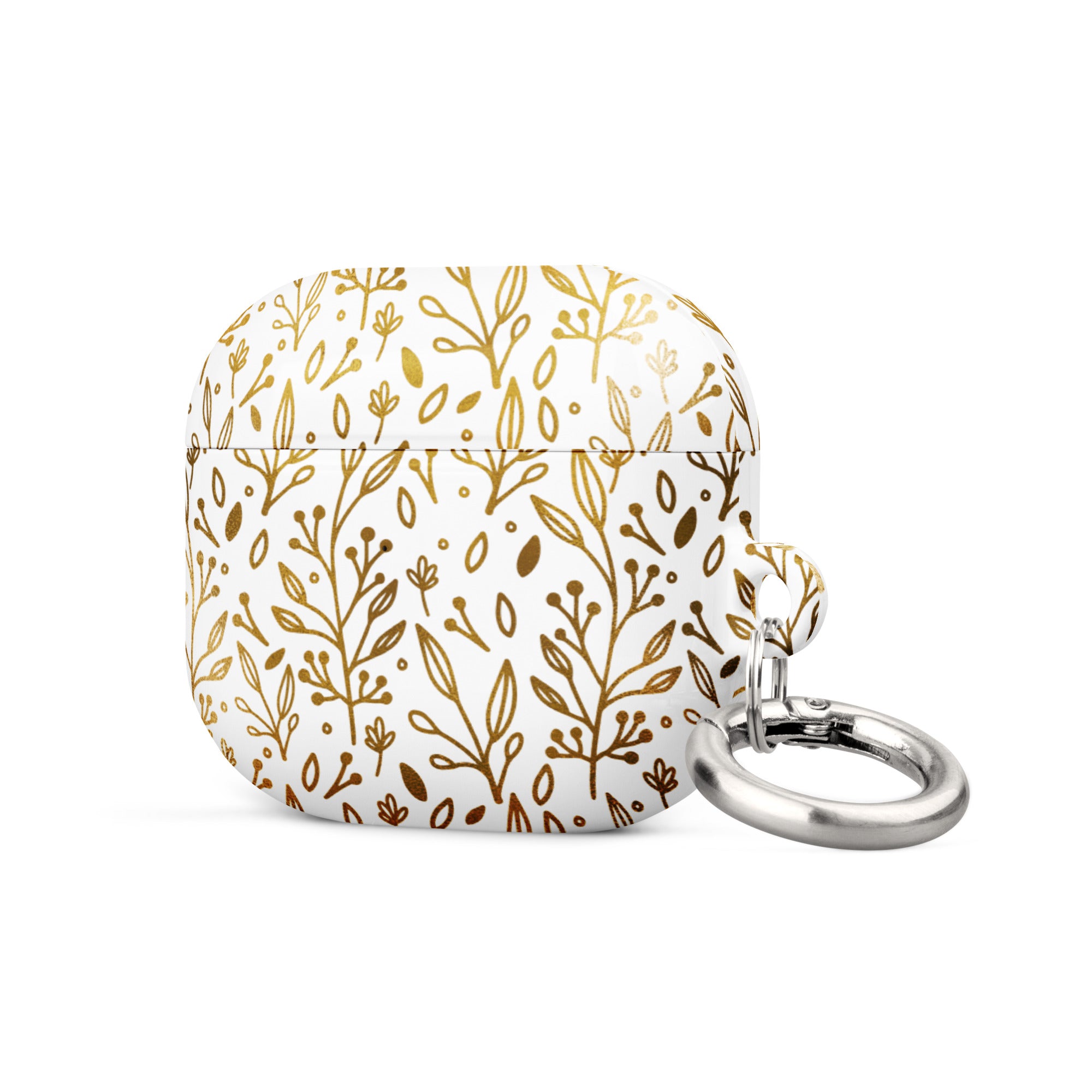 Case for AirPods®- Golden Flowers