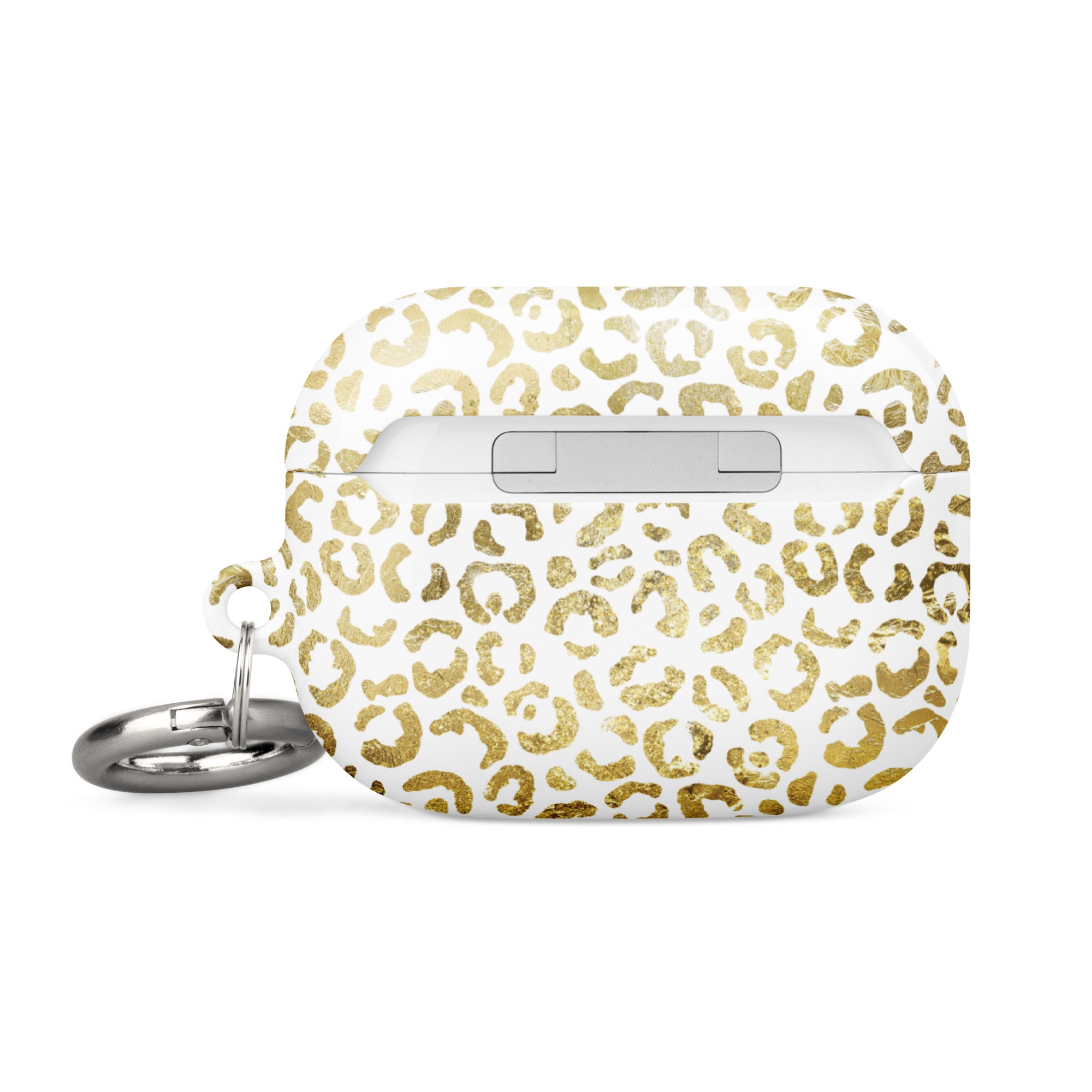 Case for AirPods®- Golden Leopard Print