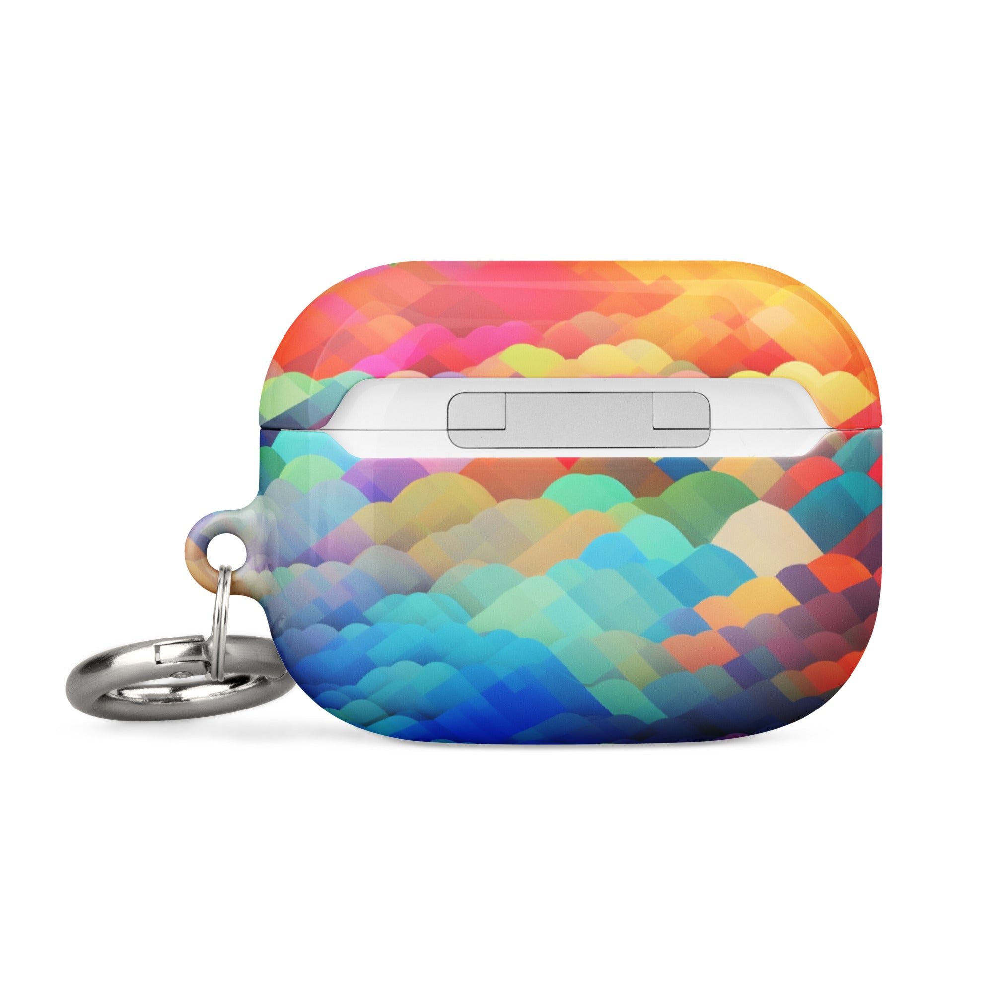 Case for AirPods®- Rainbow Clouds Pattern II