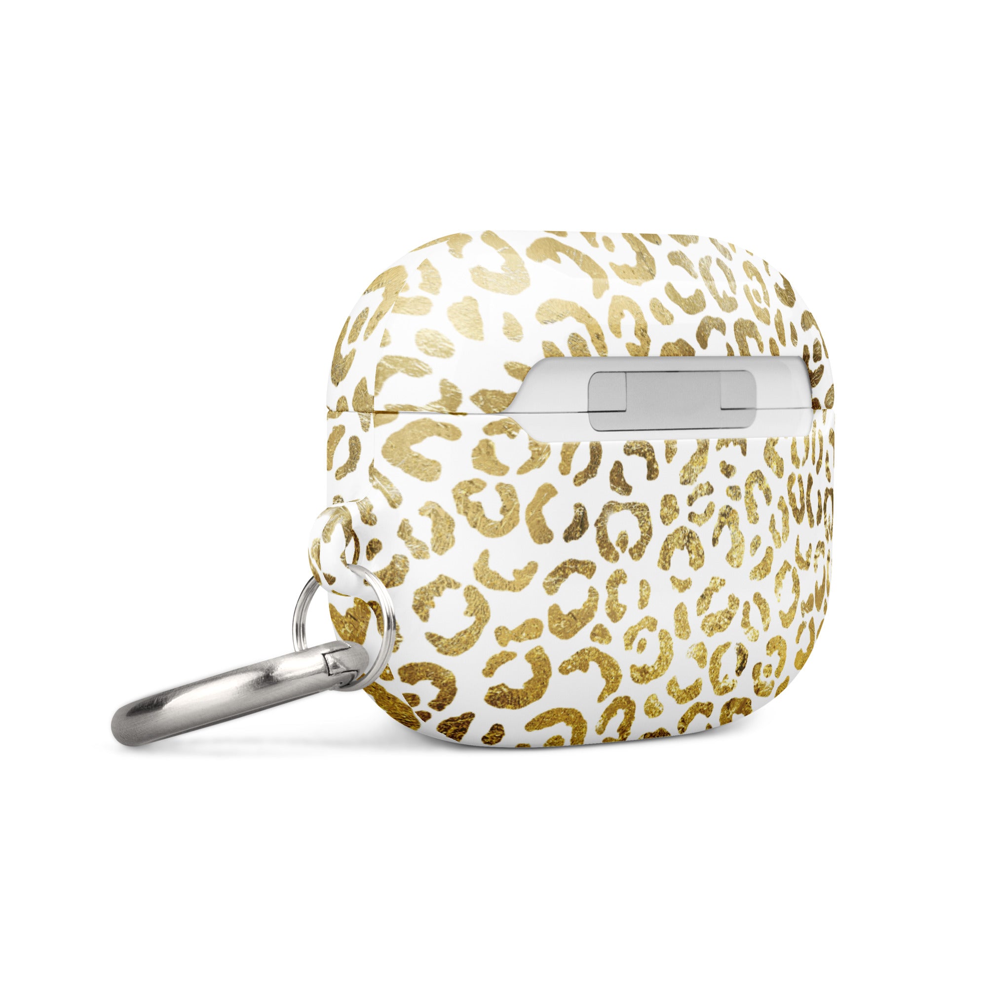 Case for AirPods®- Golden Leopard Print