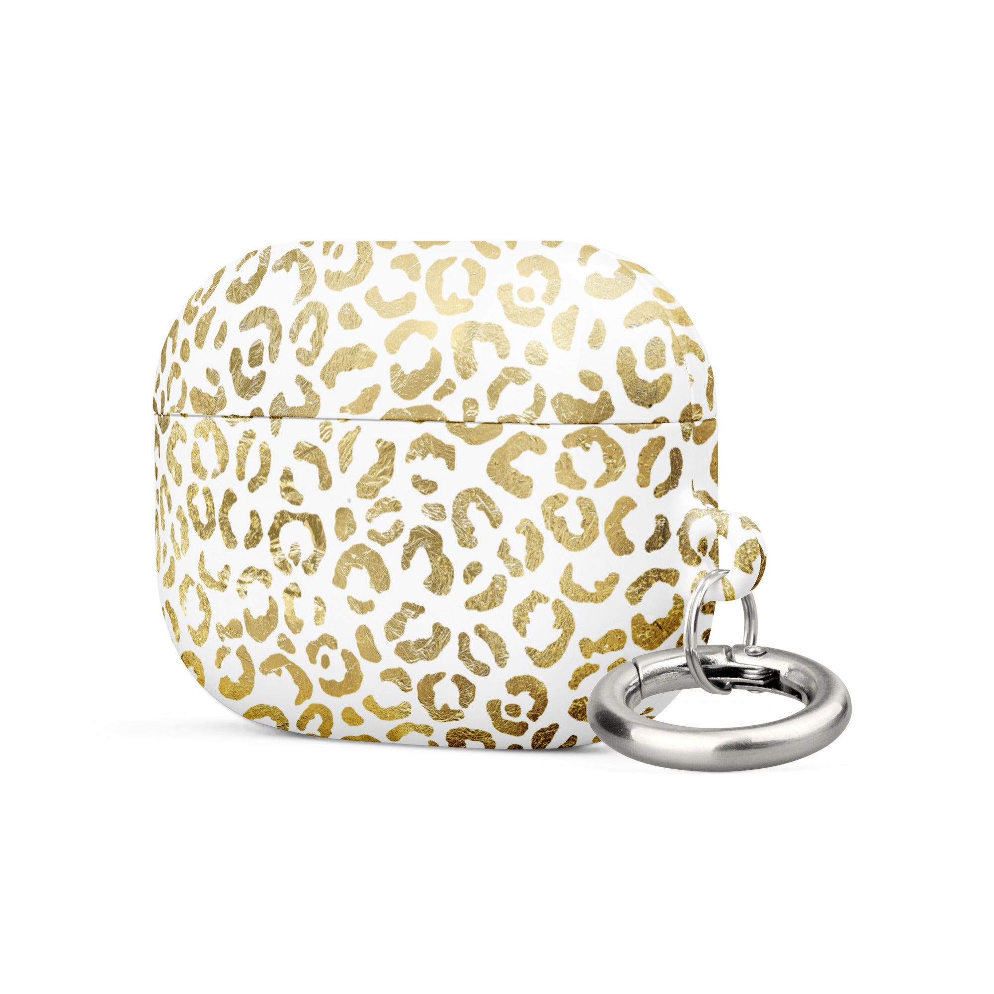 Case for AirPods®- Golden Leopard Print