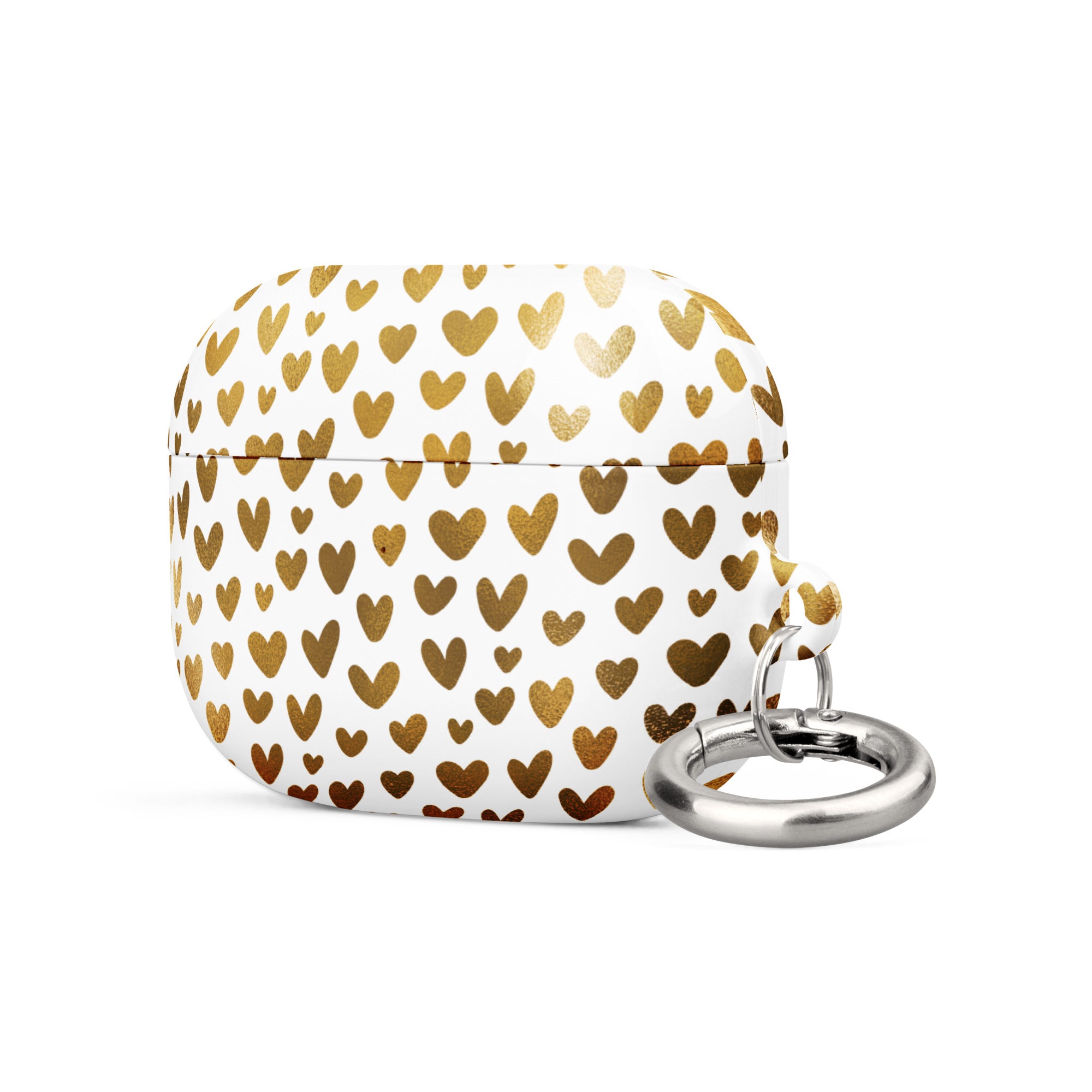 Case for AirPods®- Golden Hearts