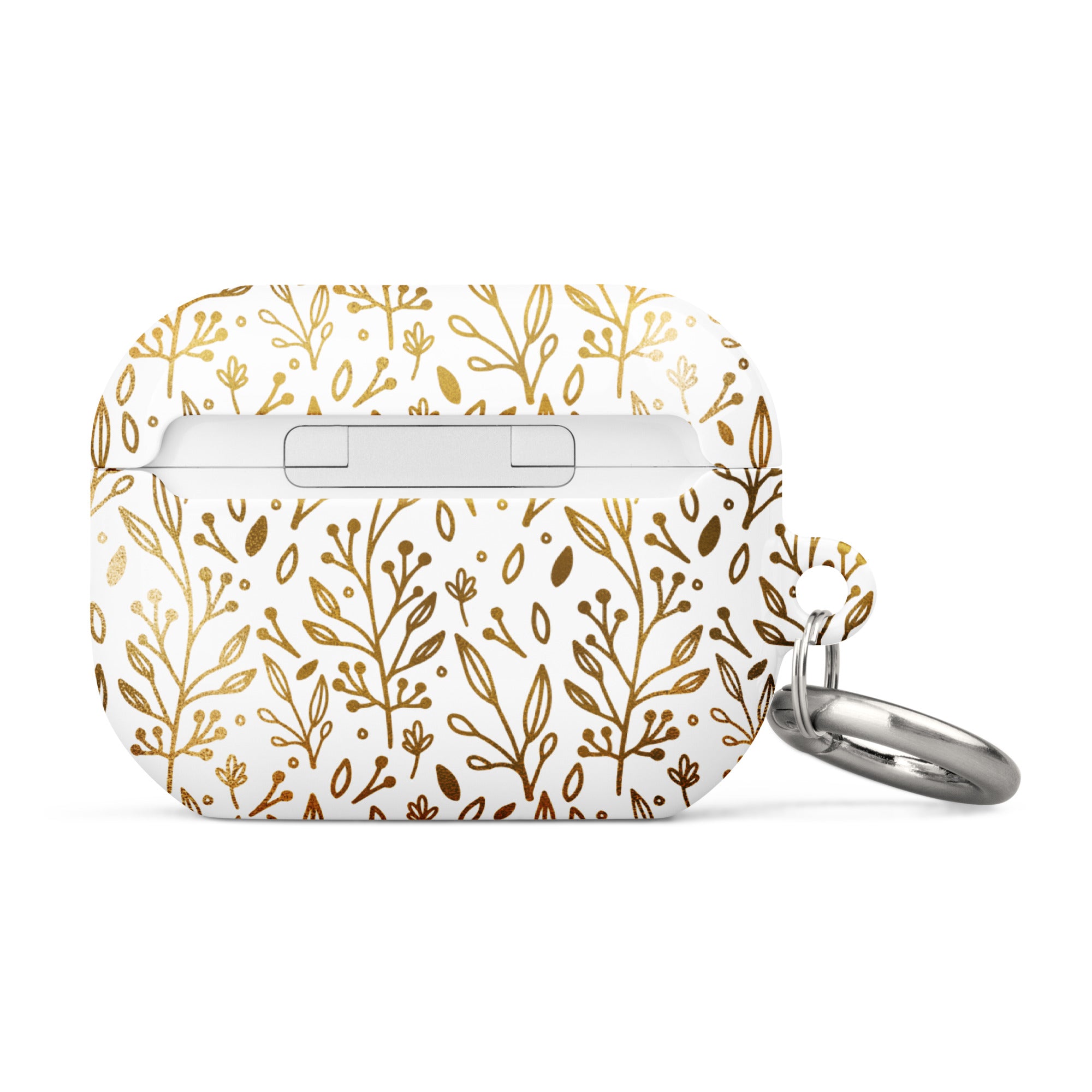 Case for AirPods®- Golden Flowers