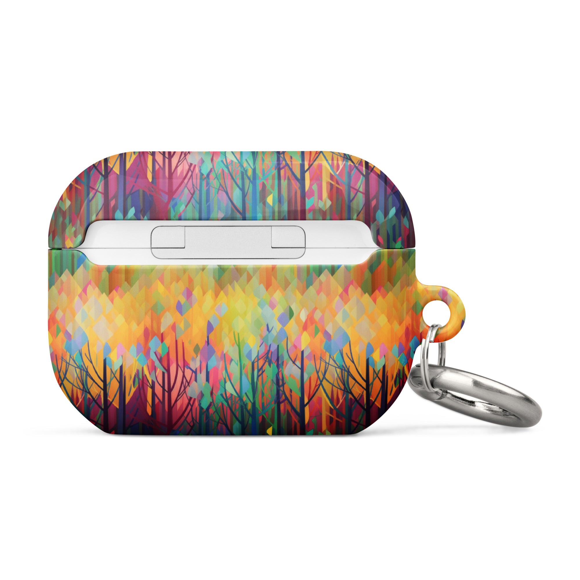 Case for AirPods®- Rainbow Forest Pattern II