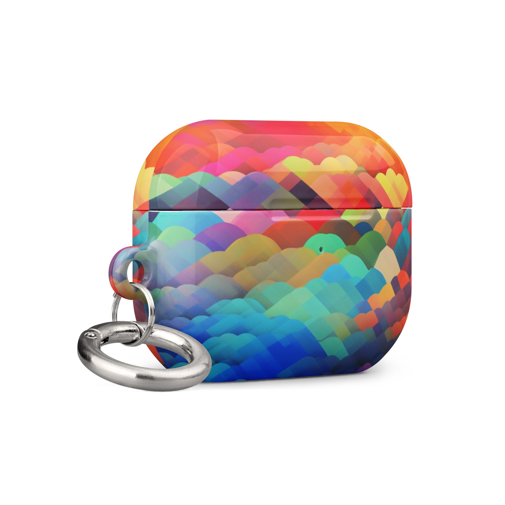 Case for AirPods®- Rainbow Clouds Pattern 02