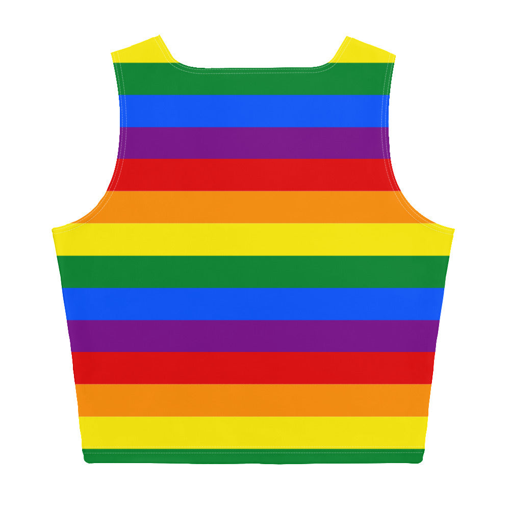 Crop Top- Rainbow