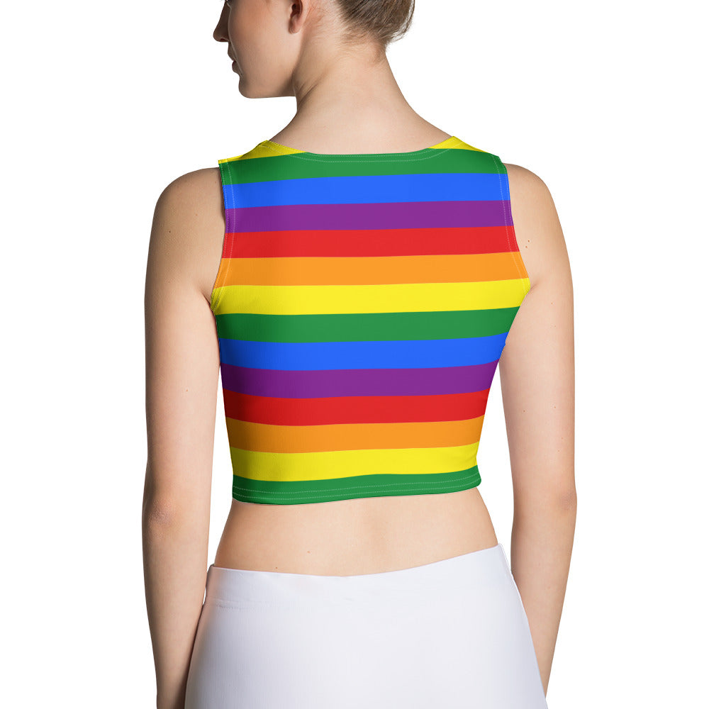 Crop Top- Rainbow