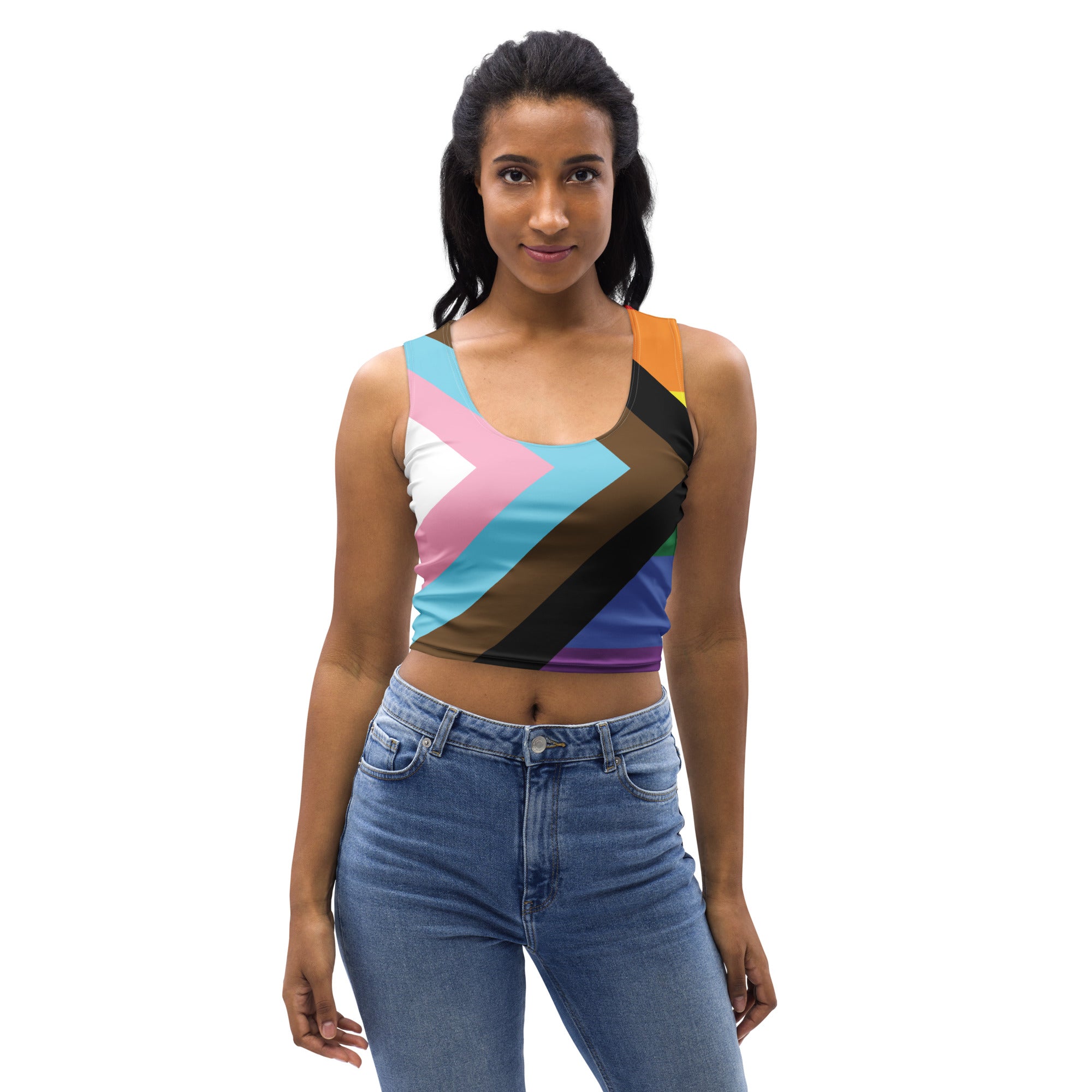 Crop Top- Progress Pride