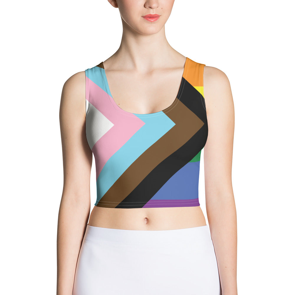 Crop Top- Progress Pride