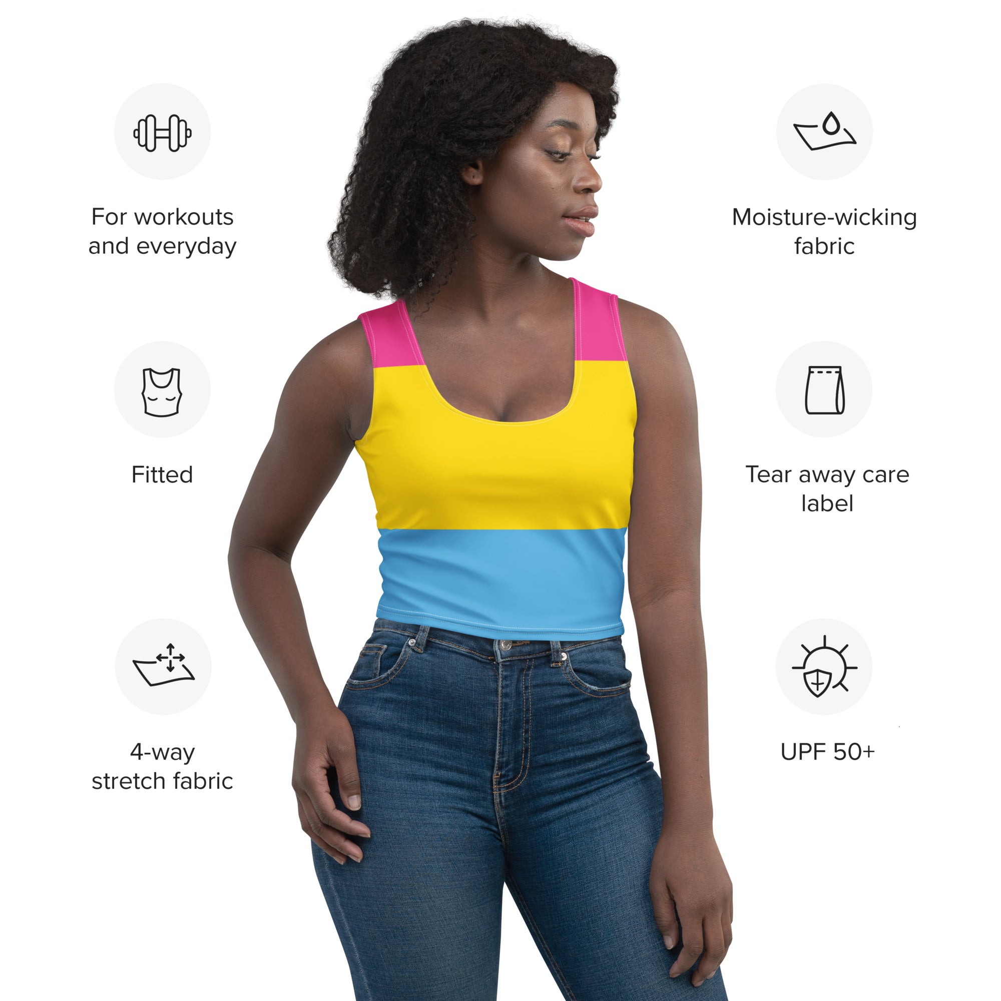 Crop Top- Pansexual