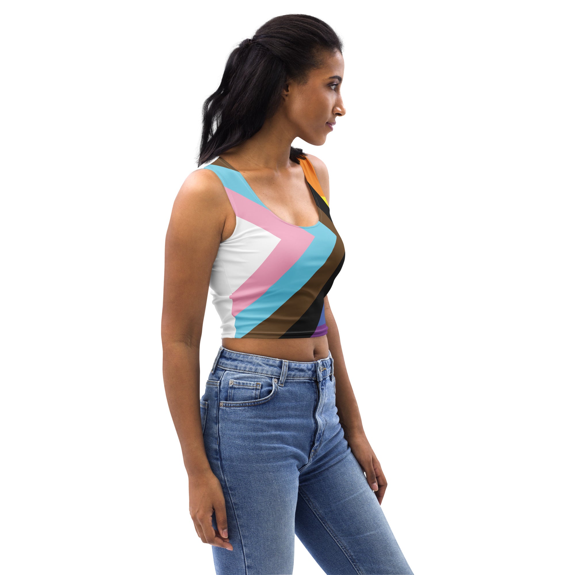 Crop Top- Progress Pride