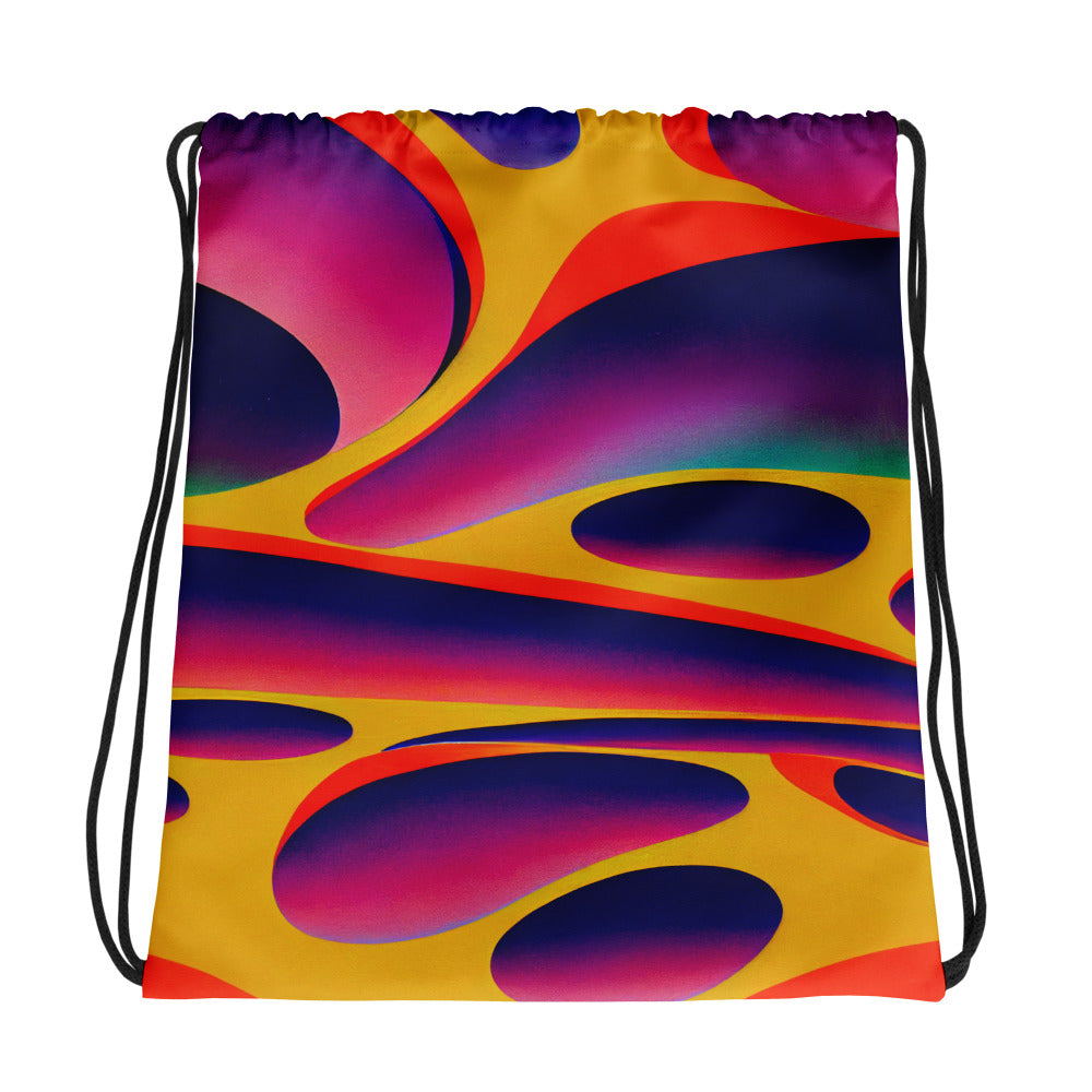 Drawstring bag- Abstract Pattern 02