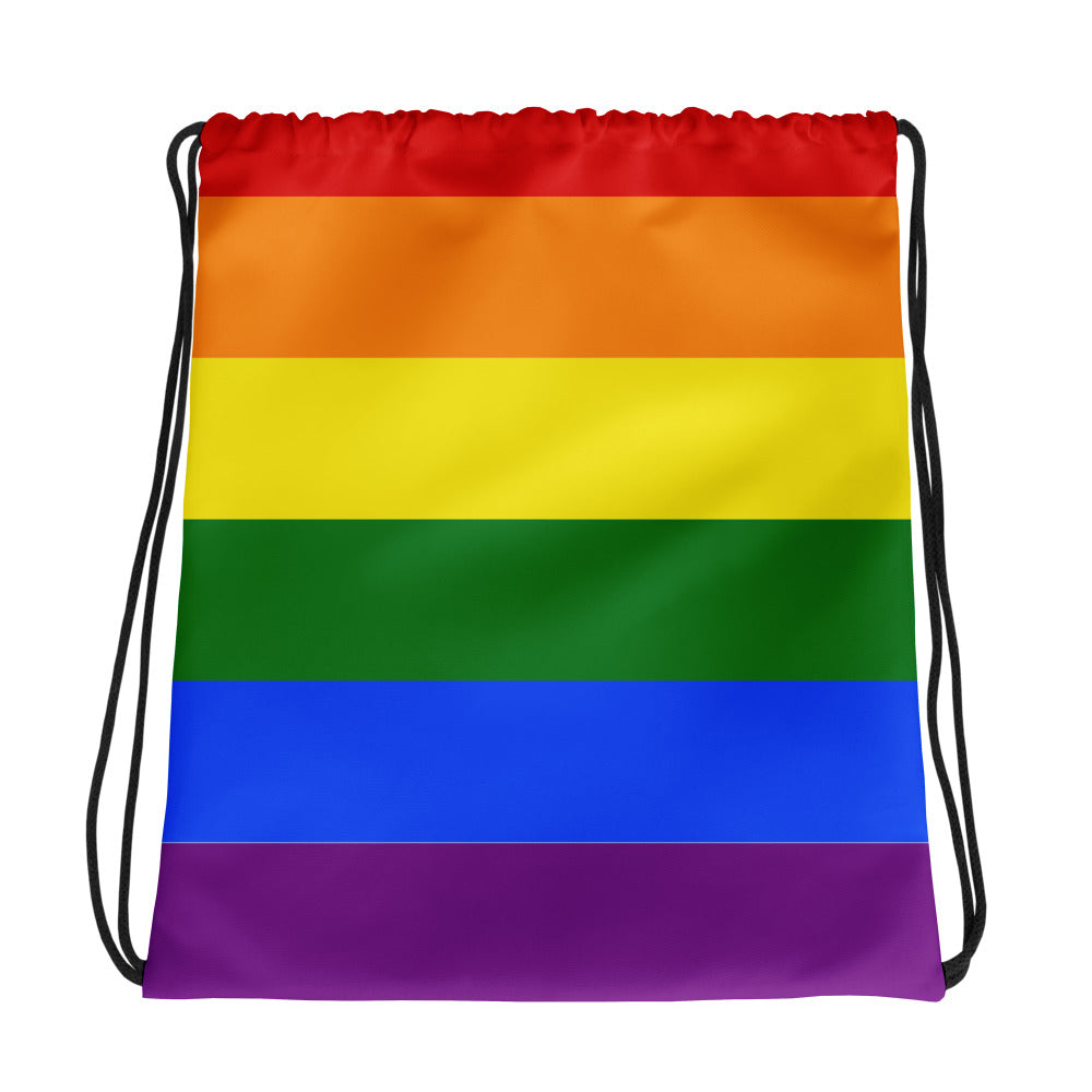 Drawstring bag-Rainbow
