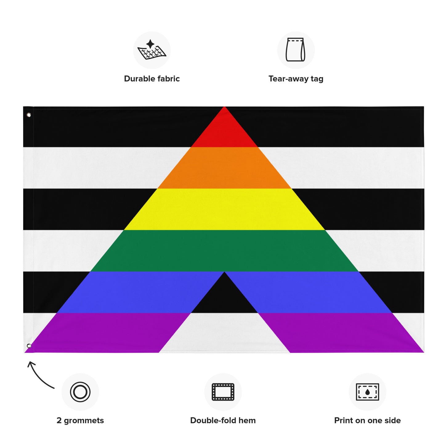 Flag- Straight Ally