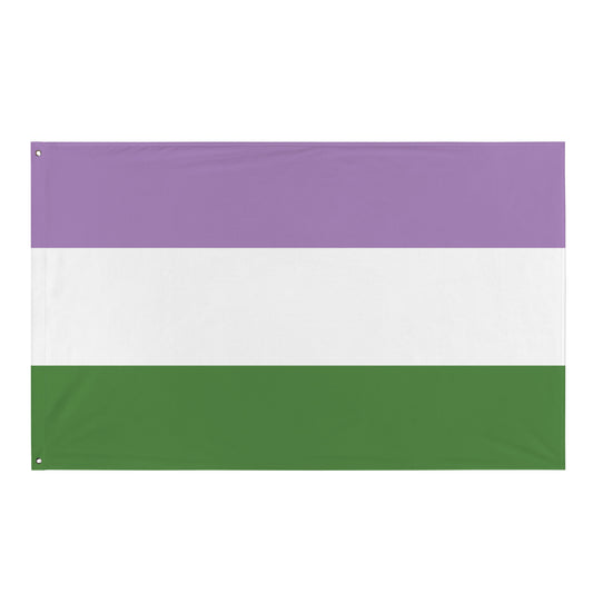Flag- Genderqueer