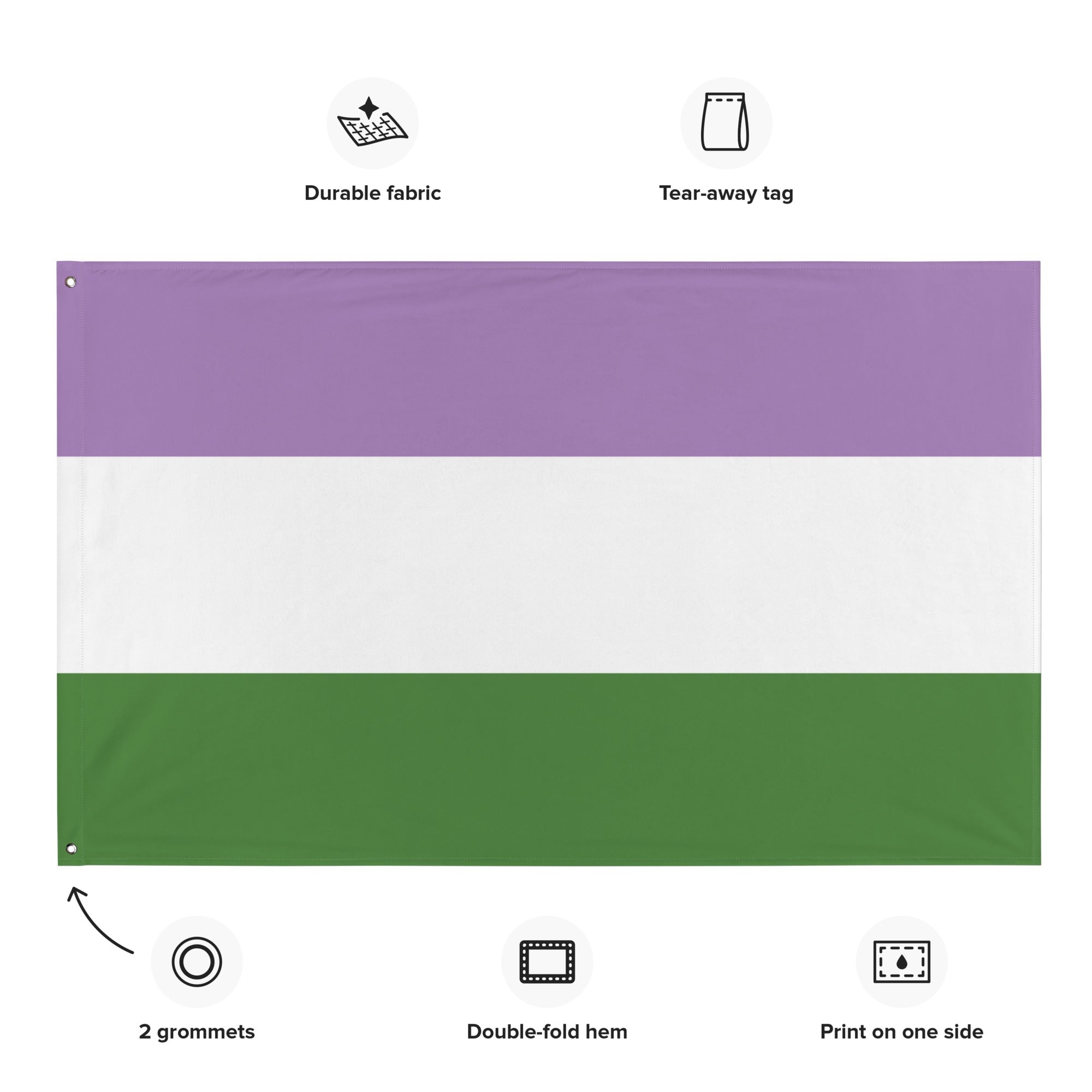 Flag- Genderqueer