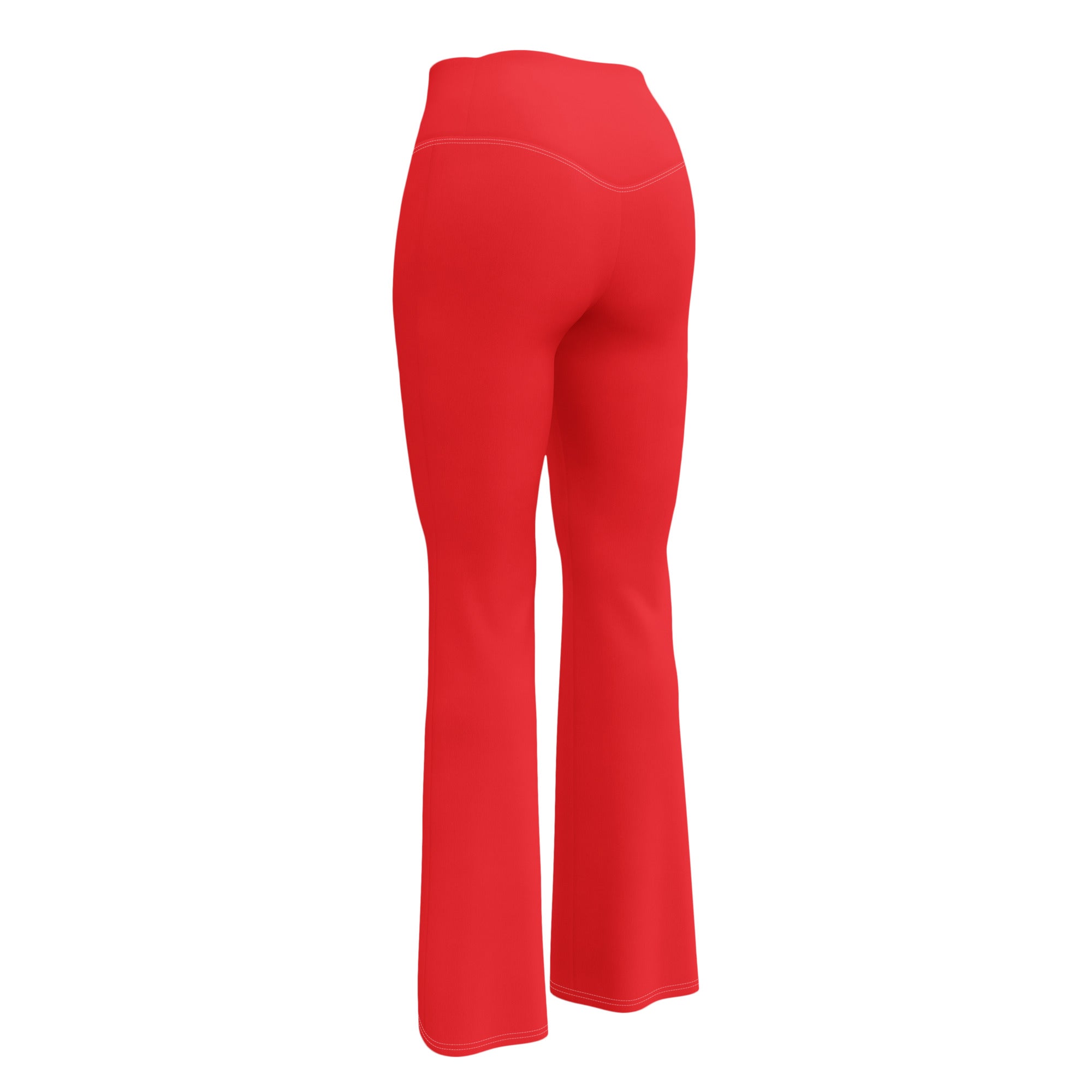 Flare leggings- Red